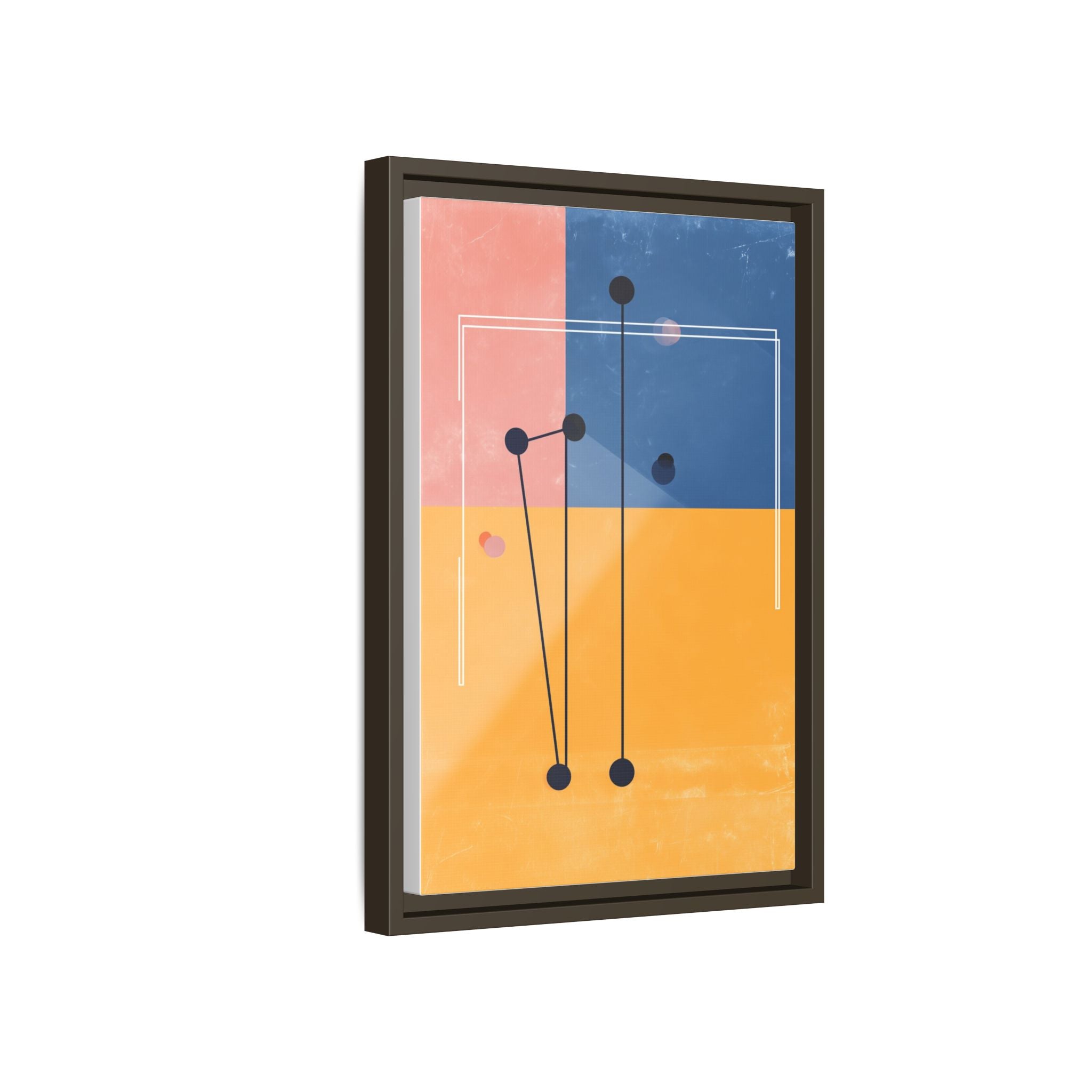 Nexus of Connection: Geometric Abstraction, Modernist Composition, Digital Color Blocks   |   Custom Orders Accepted