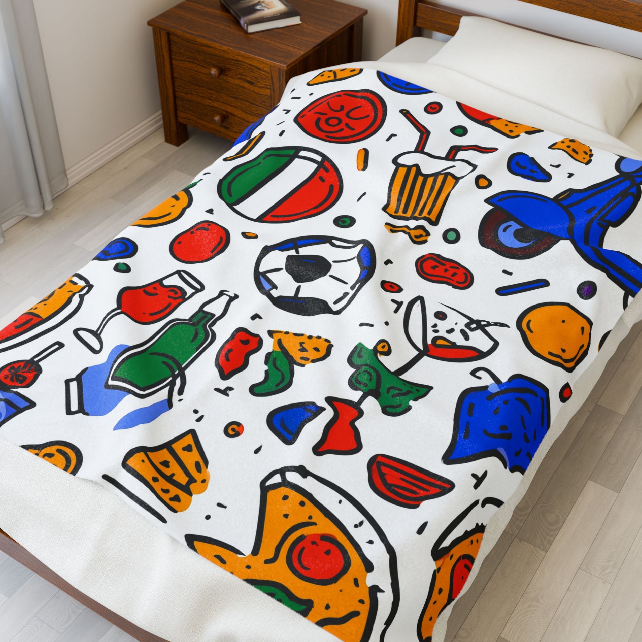 Dolce Vita Italiana: Vibrant Cultural Pattern, Italian Lifestyle Illustration   |   Custom Orders Accepted