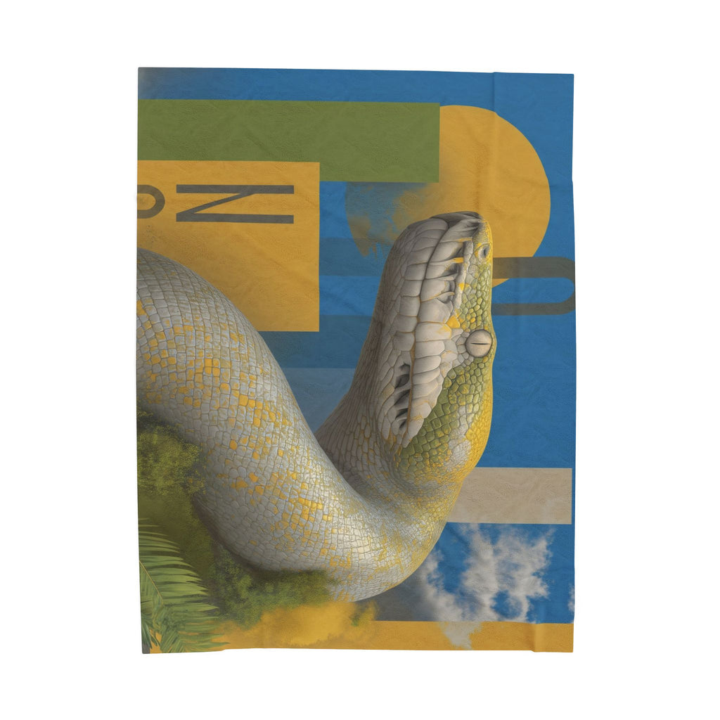 Serpentine Geometry: Digital Tropical Wildlife Art, Geometric Nature Illustration   |    Custom Orders Available