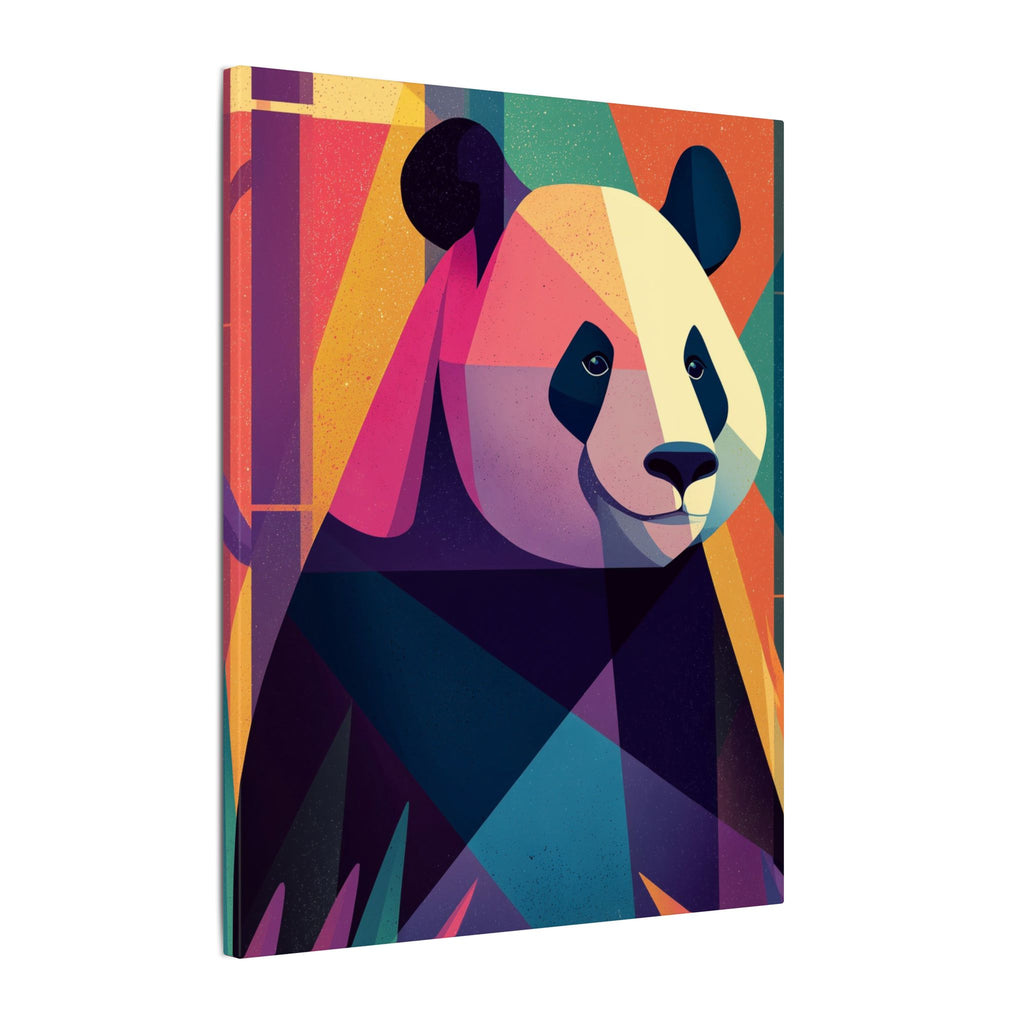 Geometric Panda: Polygonal Animal Art, Vibrant Modern Design, Abstract Wildlife Illustration   |  Personalized & Custom Orders Available