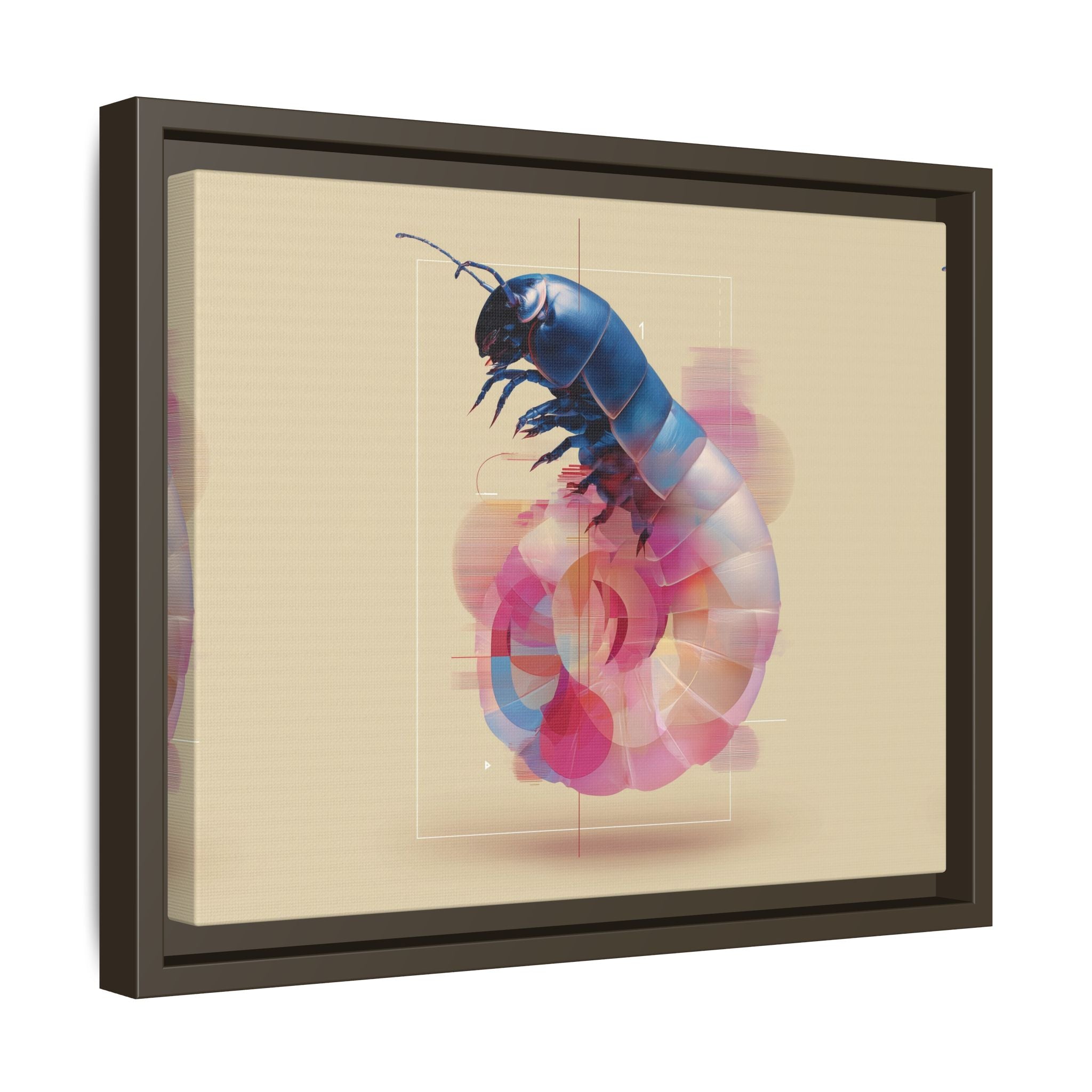 Exoskeleton Cipher: Digital Insect Rendering, Geometric Glitch Art   |    Custom Orders Available