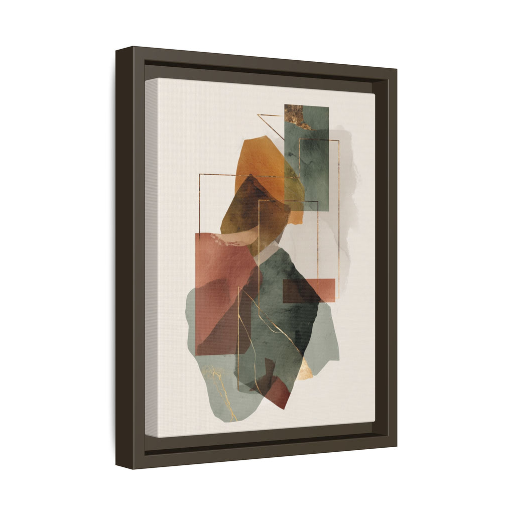 Harmonic Geometries: Architectural Abstraction, Earthy Palette, Minimalist Composition   |   Custom Orders Accepted