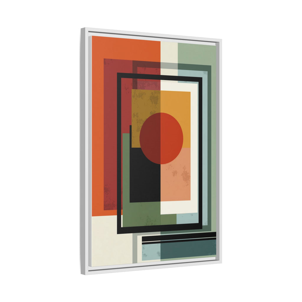 Geometric Harmonies: Mid-Century Modern Composition, Constructivist Inspiration, Abstract Rectangular Interplay   |   Custom Orders Accepted