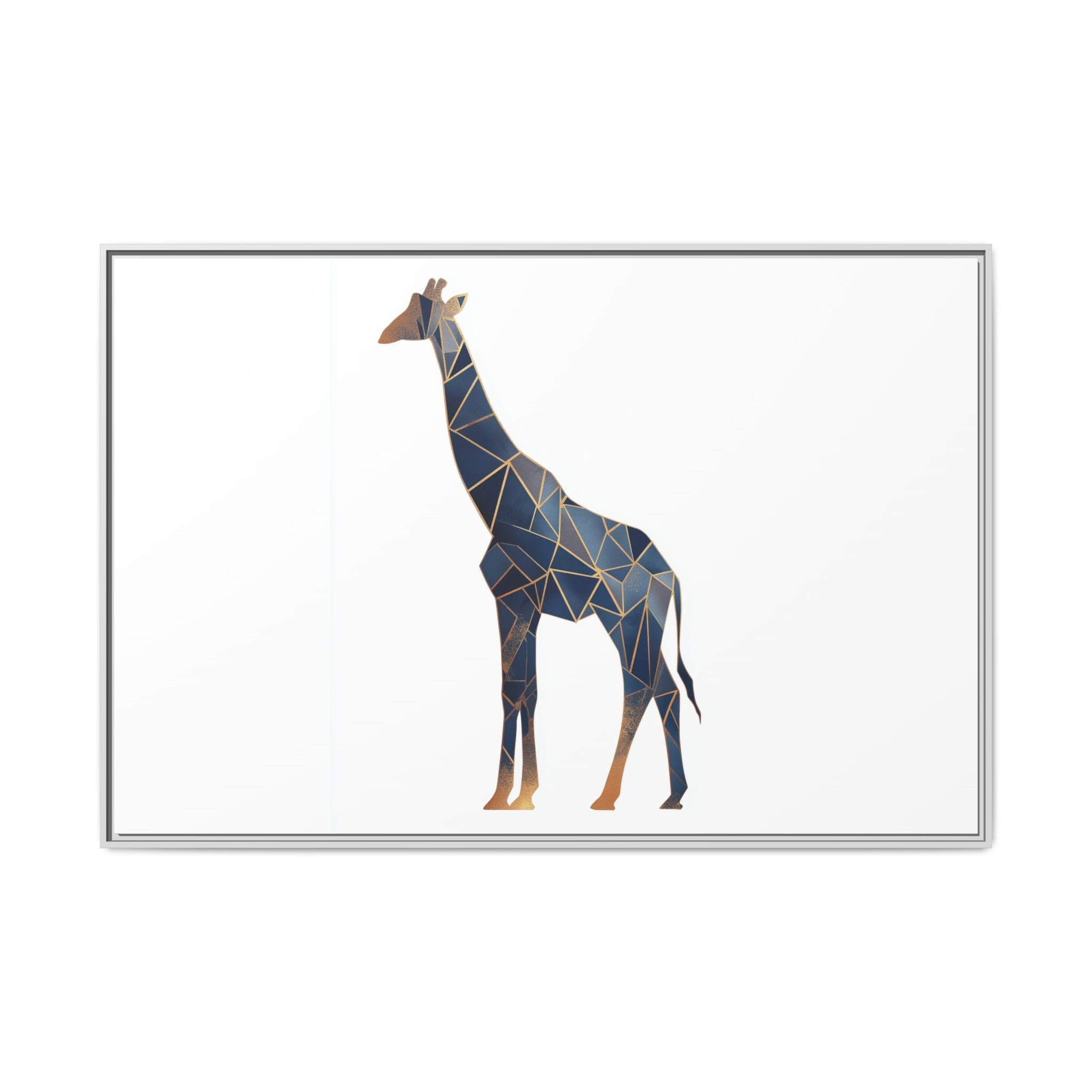 Geometric Giraffe: Modern Wildlife Art, Angular Minimalist Design   |  Personalized & Custom Orders Available