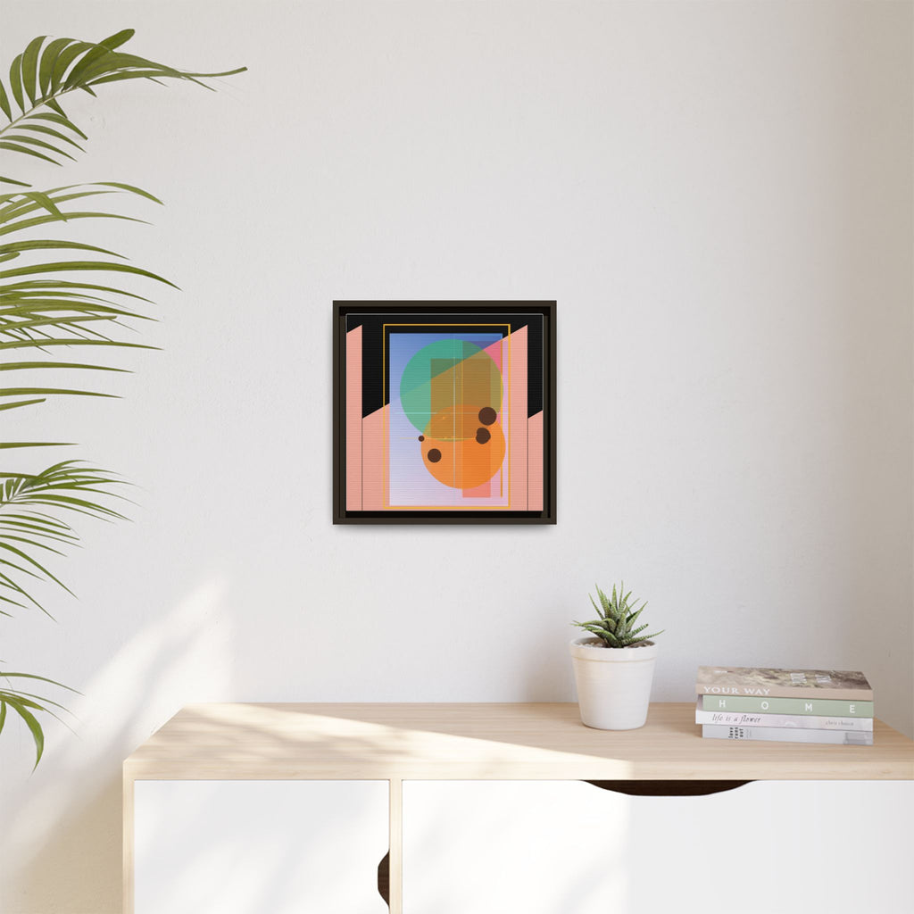 Geometric Harmony: Abstract Composition, Overlapping Shapes, Precision Design   |   Custom Orders Accepted