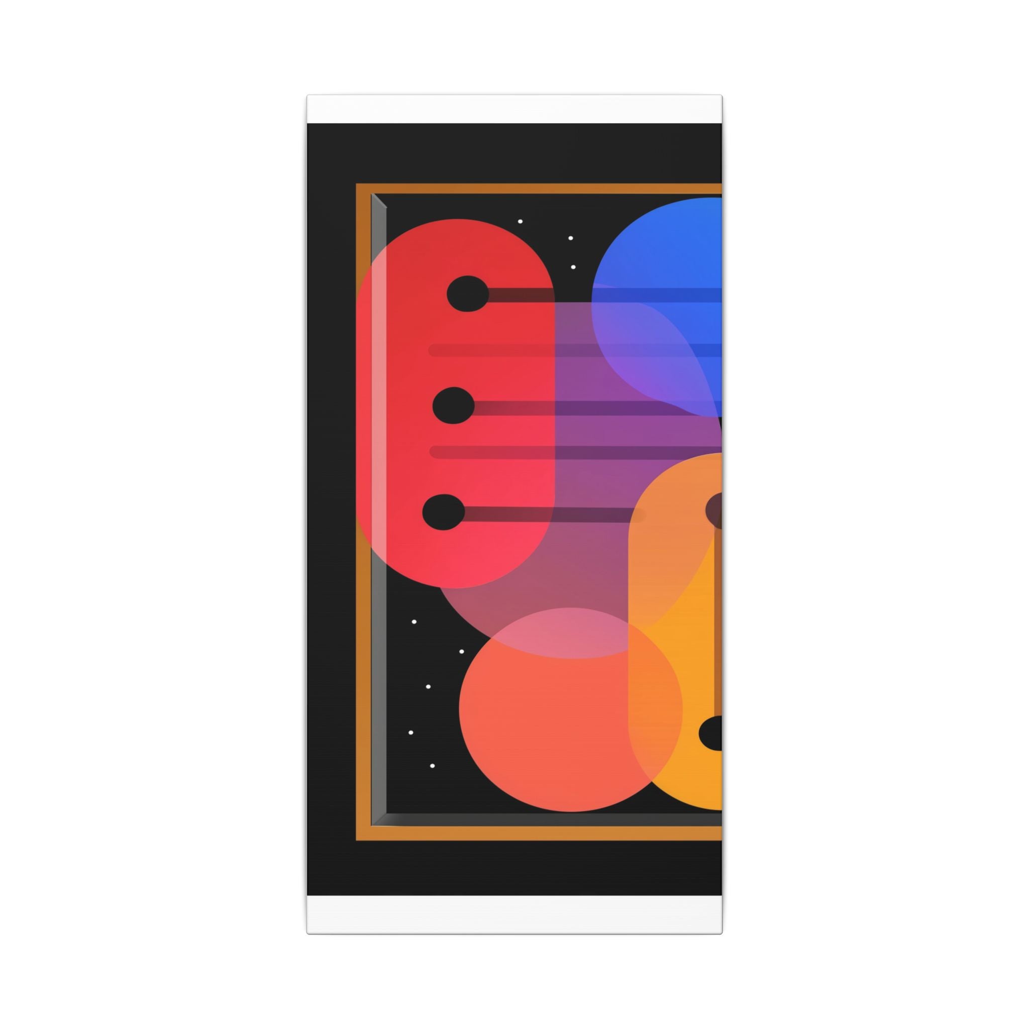 Cosmic Geometry: Abstract Shapes in Vibrant Colors, Digital Minimalist Design, Constructivist Inspiration   |   Custom Orders Accepted