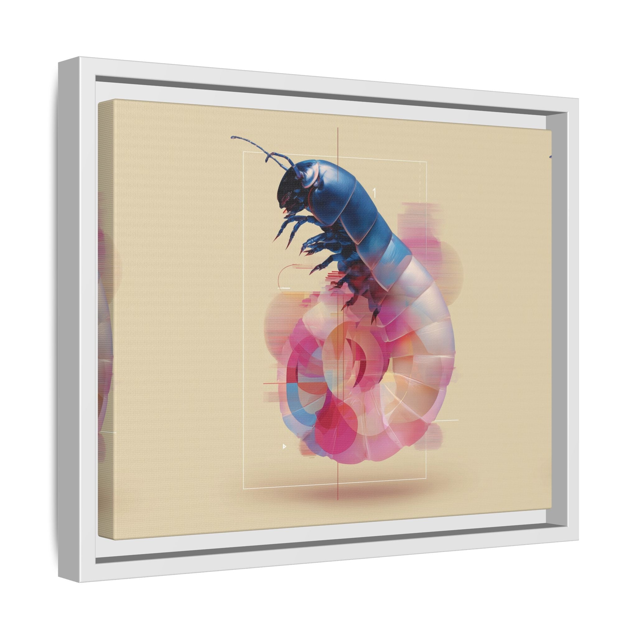 Exoskeleton Cipher: Digital Insect Rendering, Geometric Glitch Art   |    Custom Orders Available