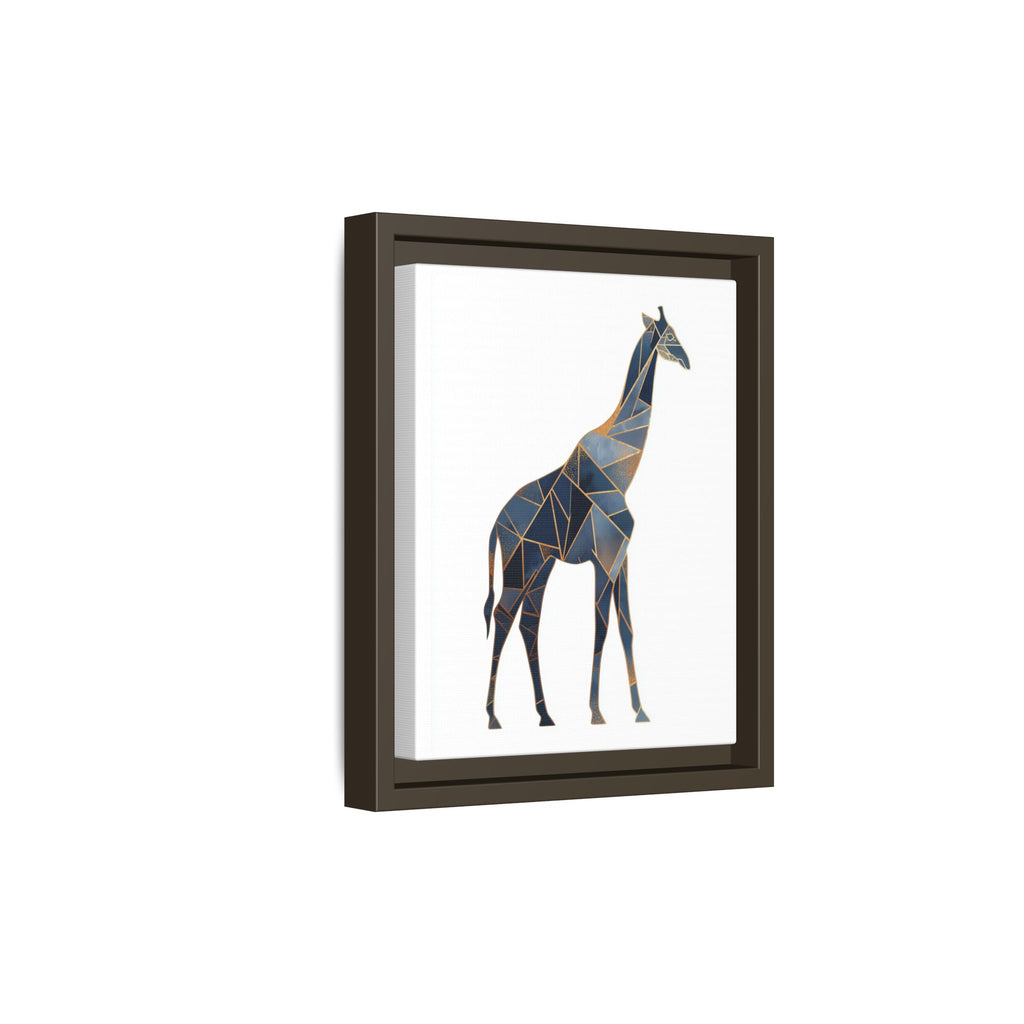 Geometric Giraffe Framed Print : Polygonal Wildlife Art, Modern Mosaic Design   |  Personalized & Custom Orders Available