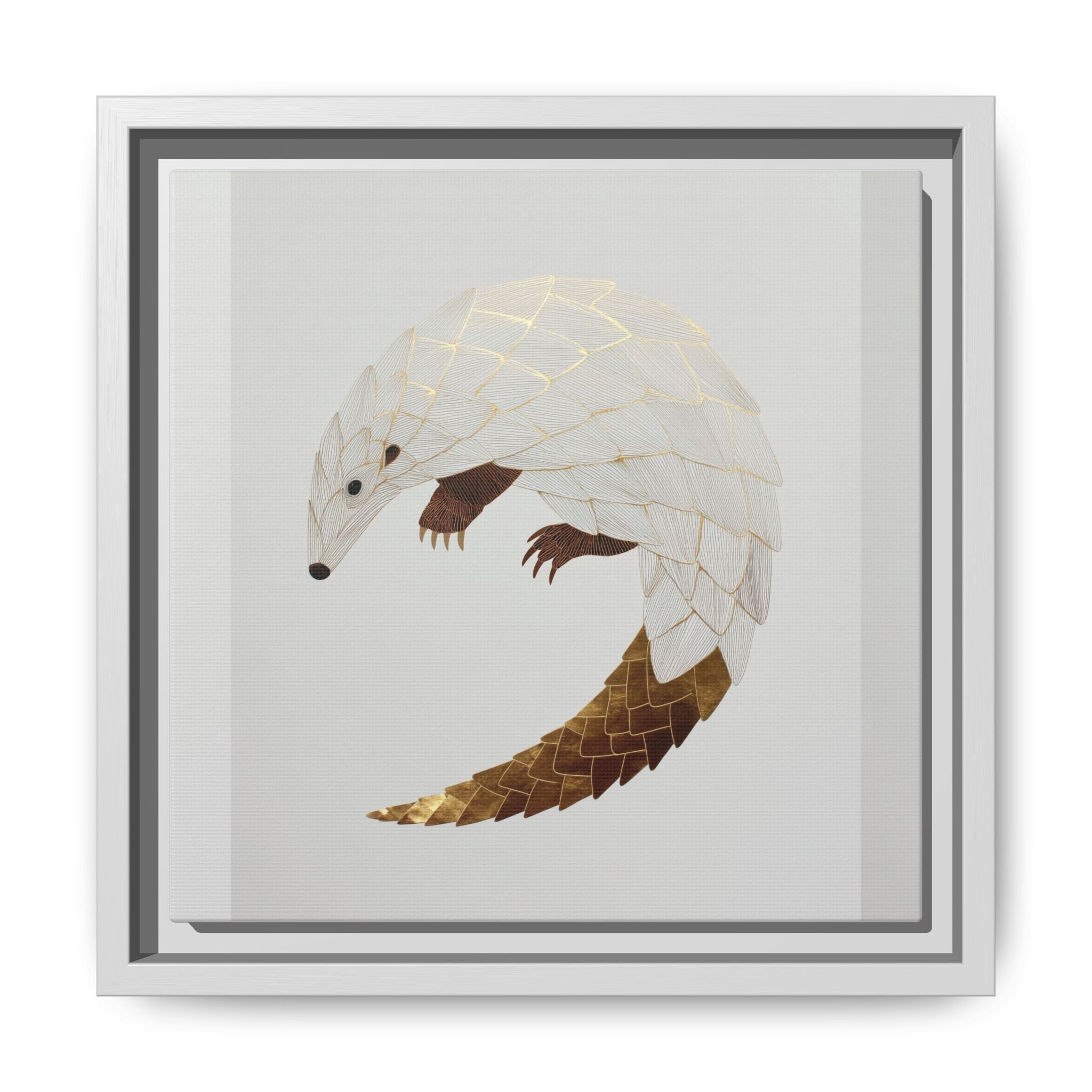 Geometric Hedgehog: Architectural Animal Portrait, Layered Geometric Illustration   |  Personalized & Custom Orders Available