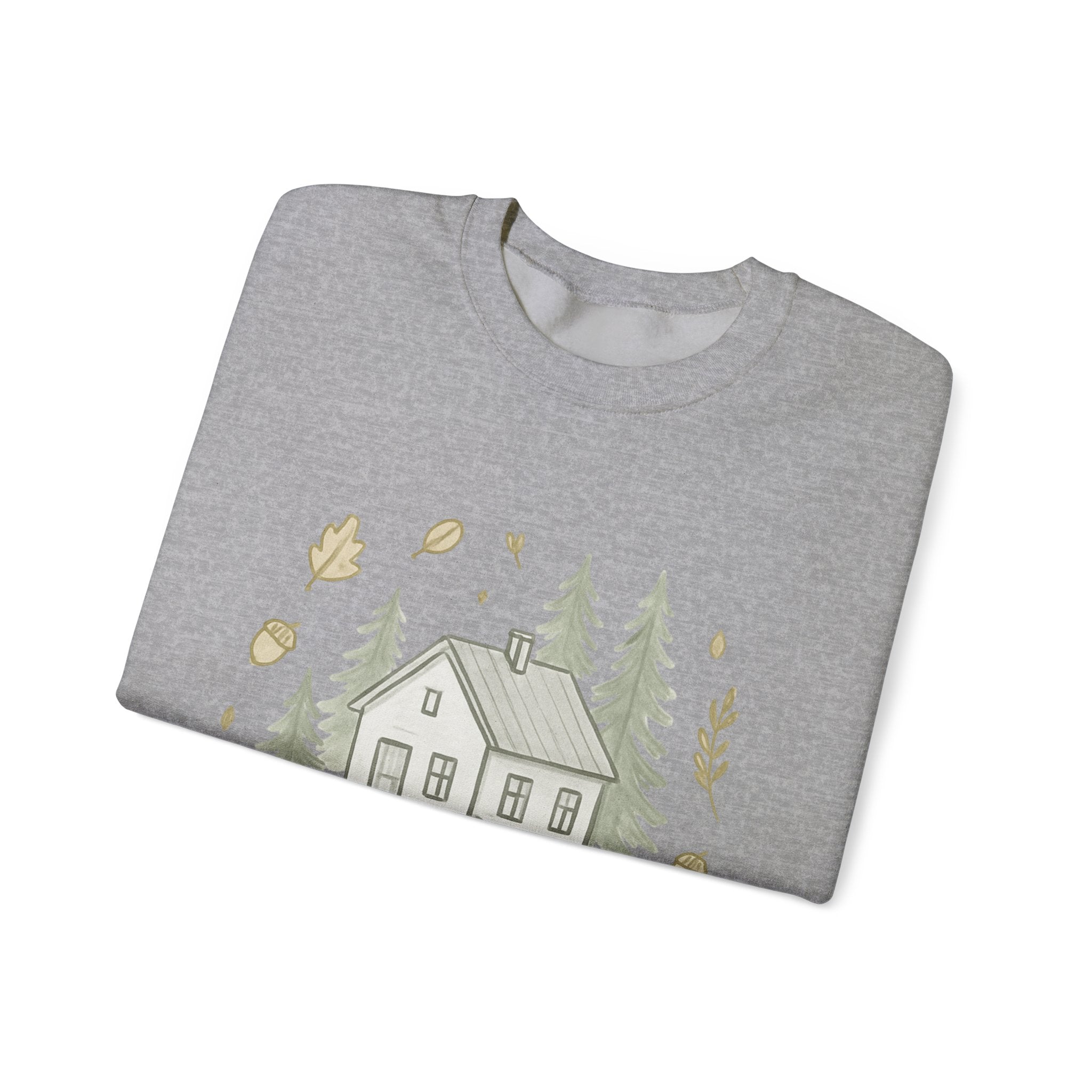 Autumn Cabin Vibes Sweatshirt - Forest Scene, 5 colours