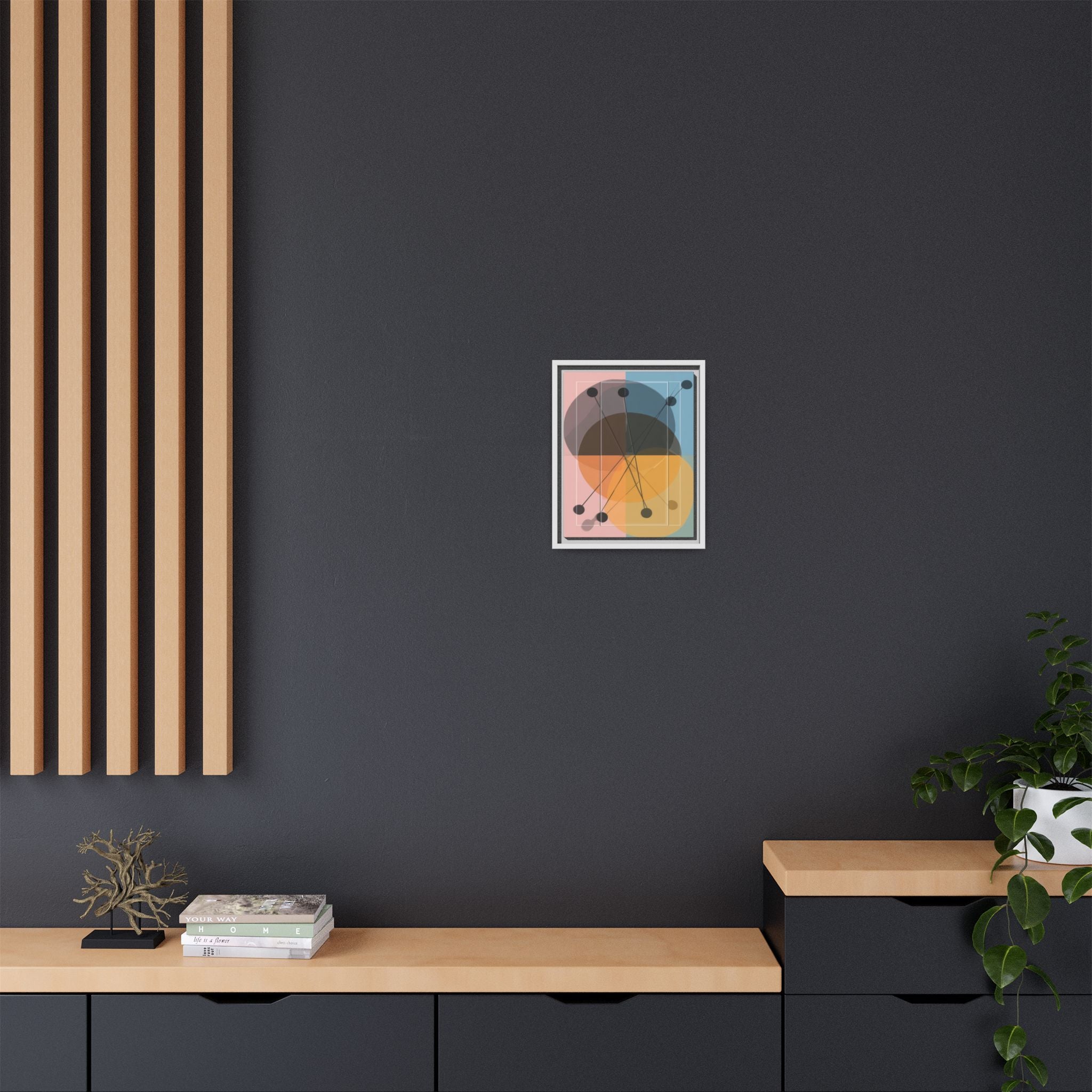 Geometric Intersections: Pastel Quadrants, Mid-Century Minimalism, Network Nodes   |   Custom Orders Accepted