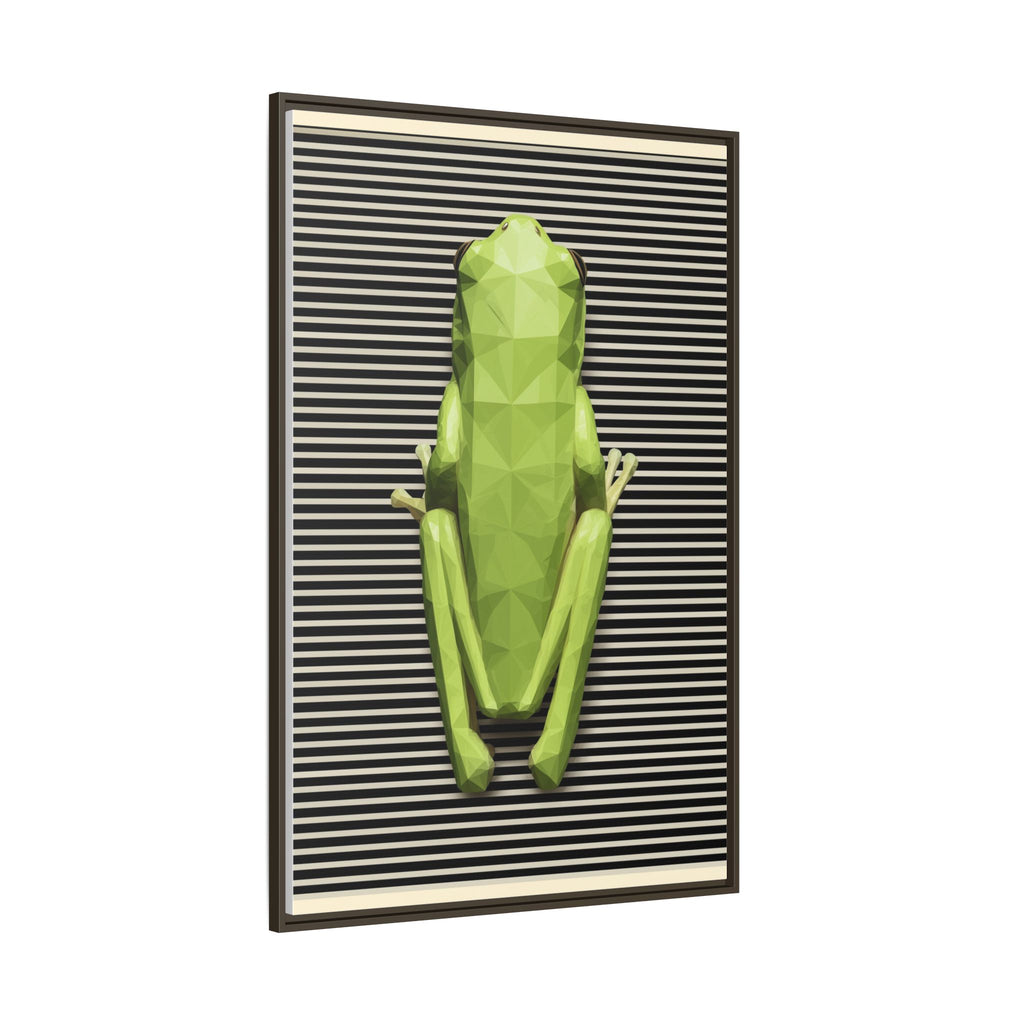 Geometric Amphibian: Low-Poly Frog Design, Digital Art Minimalism   |  Personalized & Custom Orders Available