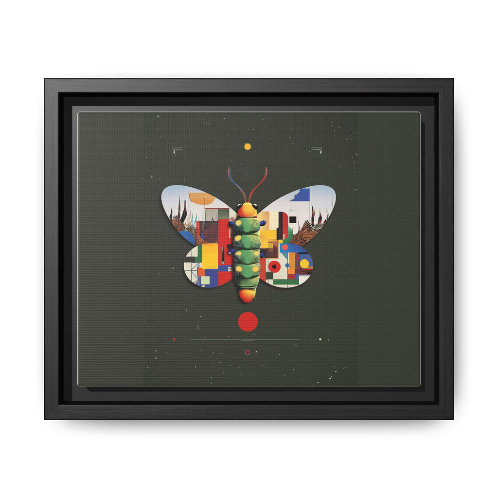 Geometric Butterfly: Bauhaus Digital Mosaic, Technological Nature Composition   |    Custom Orders Available