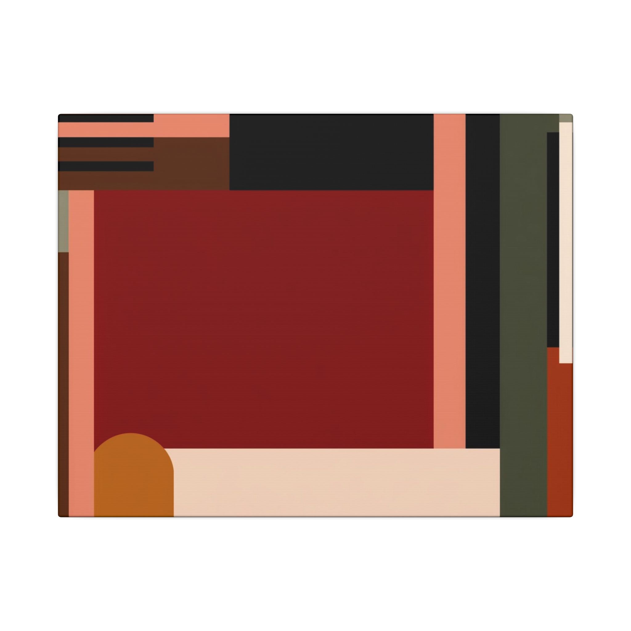 Geometric Harmony: Abstract Constructivist Design, Modern Color Palette, Minimalist Architectural Composition   |   Custom Orders Accepted