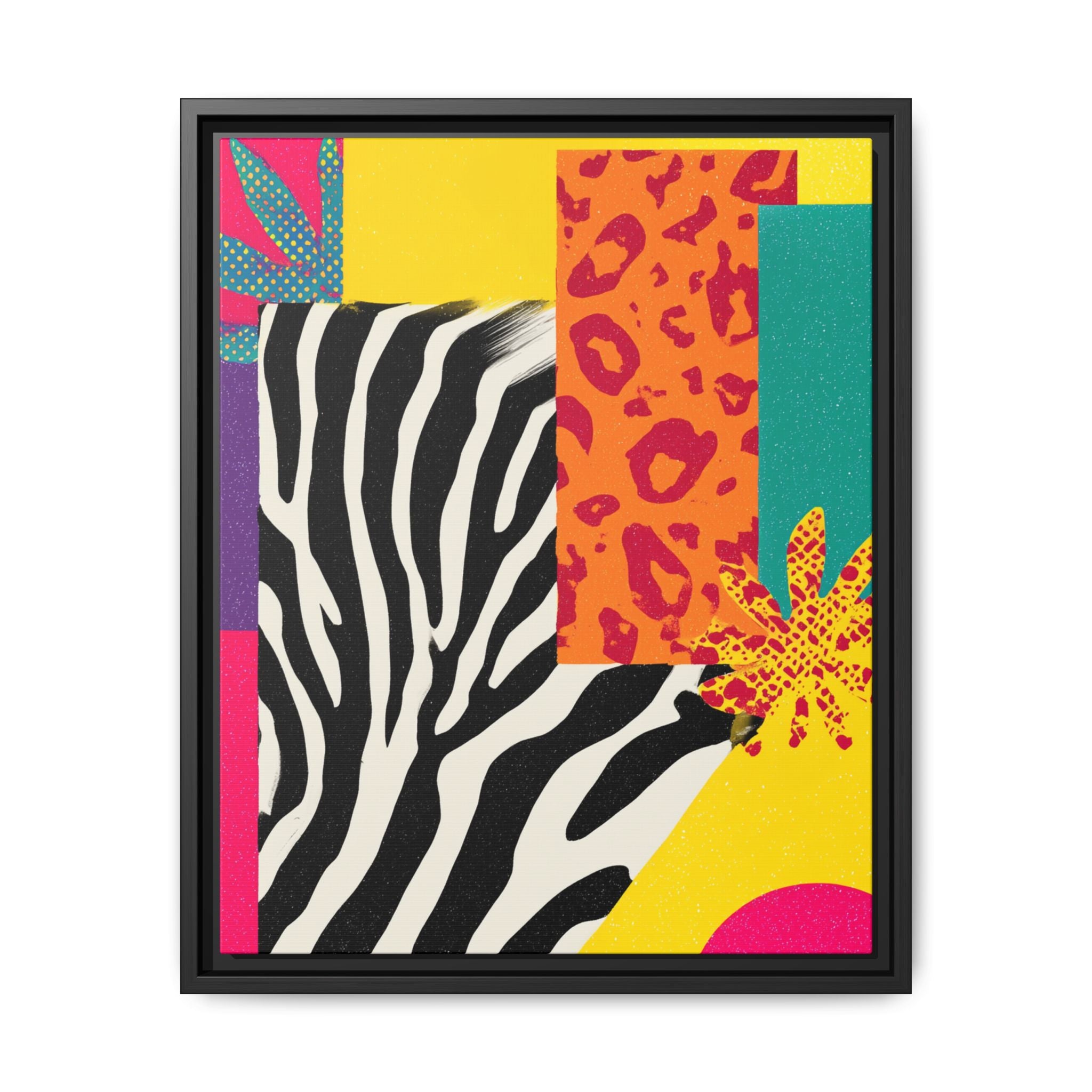 Vibrant Framed Art Print, Colorful Wall Decor, Modern Home Art, Statement Piece for Living Room, Unique Gift, Boho Decor