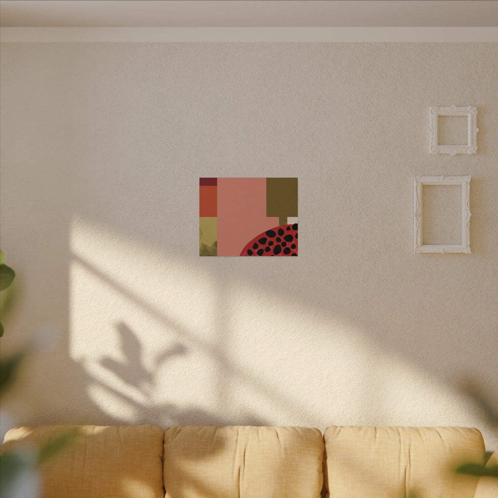 Geometric Harmony: Rectangles in Motion, Mid-Century Modern Composition, Abstract Earth Tone Precision   |   Custom Orders Accepted