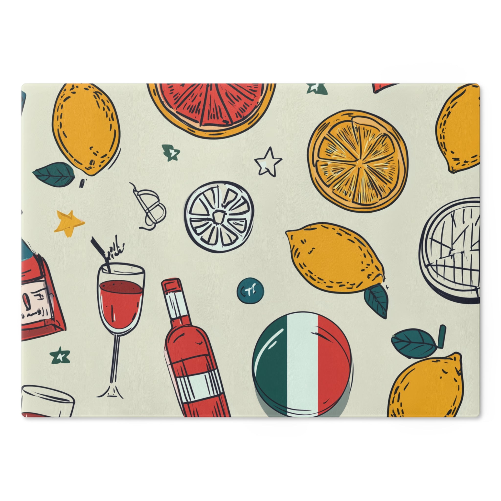 Colorful Italian-Themed Cutting Board, Kitchen Decor, Perfect for Entertaining, Gift for Chefs, Home Cook Essentials, Unique [...]