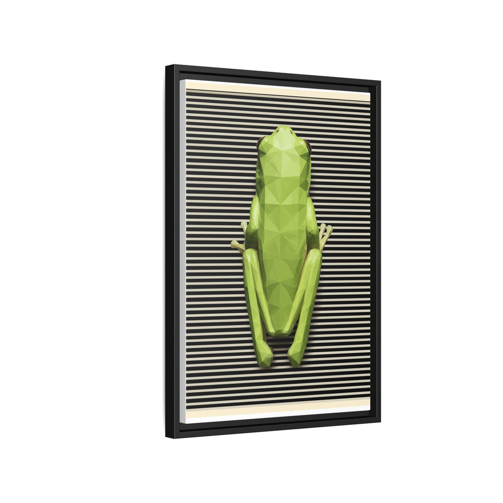 Geometric Amphibian: Low-Poly Frog Design, Digital Art Minimalism   |  Personalized & Custom Orders Available