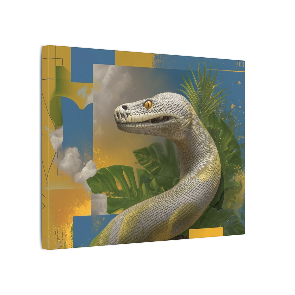 Serpent Geometry: Tropical Scales in Digital Art, Surreal Nature Composition   |    Custom Orders Available