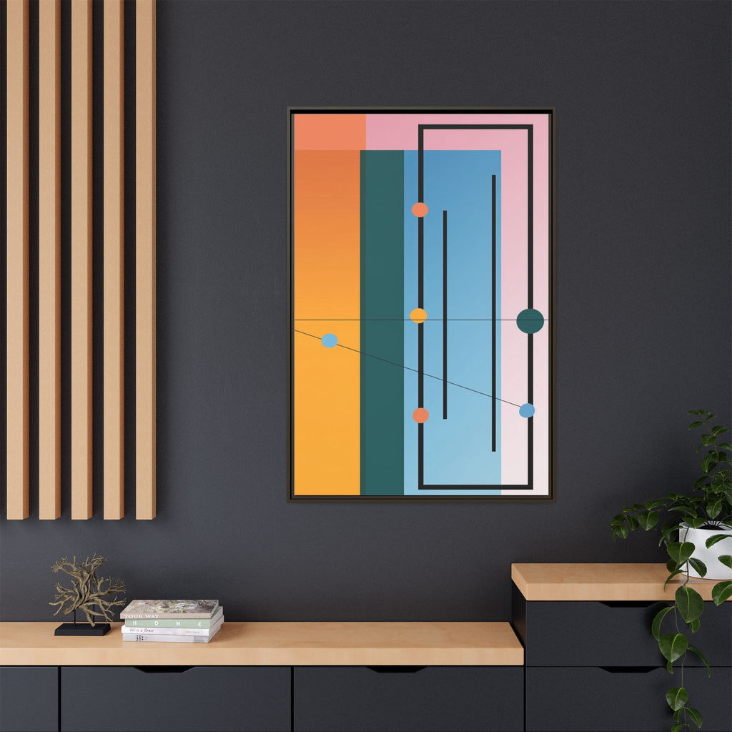 Geometric Harmony: Constructivist Color Planes, Modernist Composition, Abstract Spatial Rhythm   |   Custom Orders Accepted