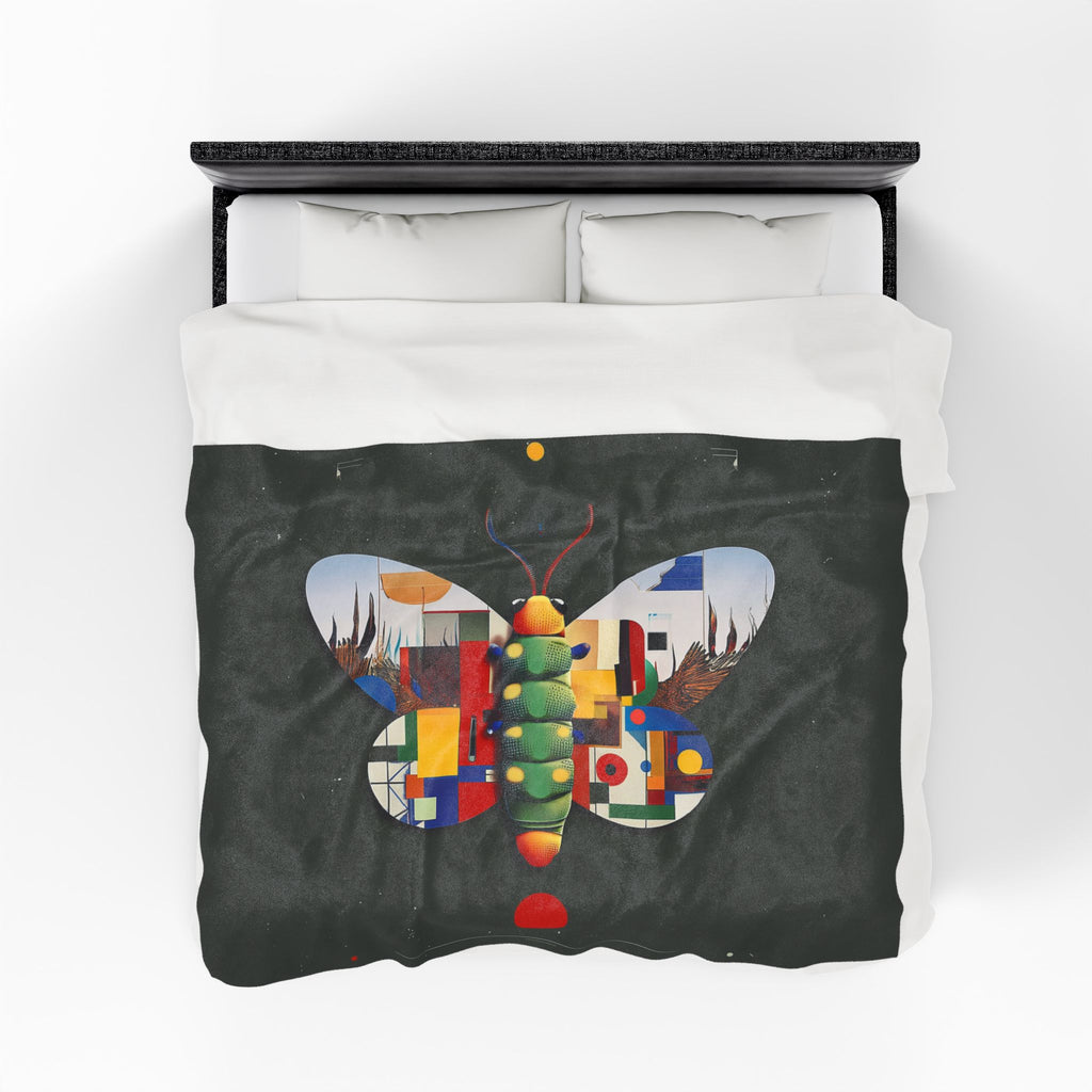 Geometric Butterfly: Modernist Collage, Bauhaus-Inspired Design   |    Custom Orders Available