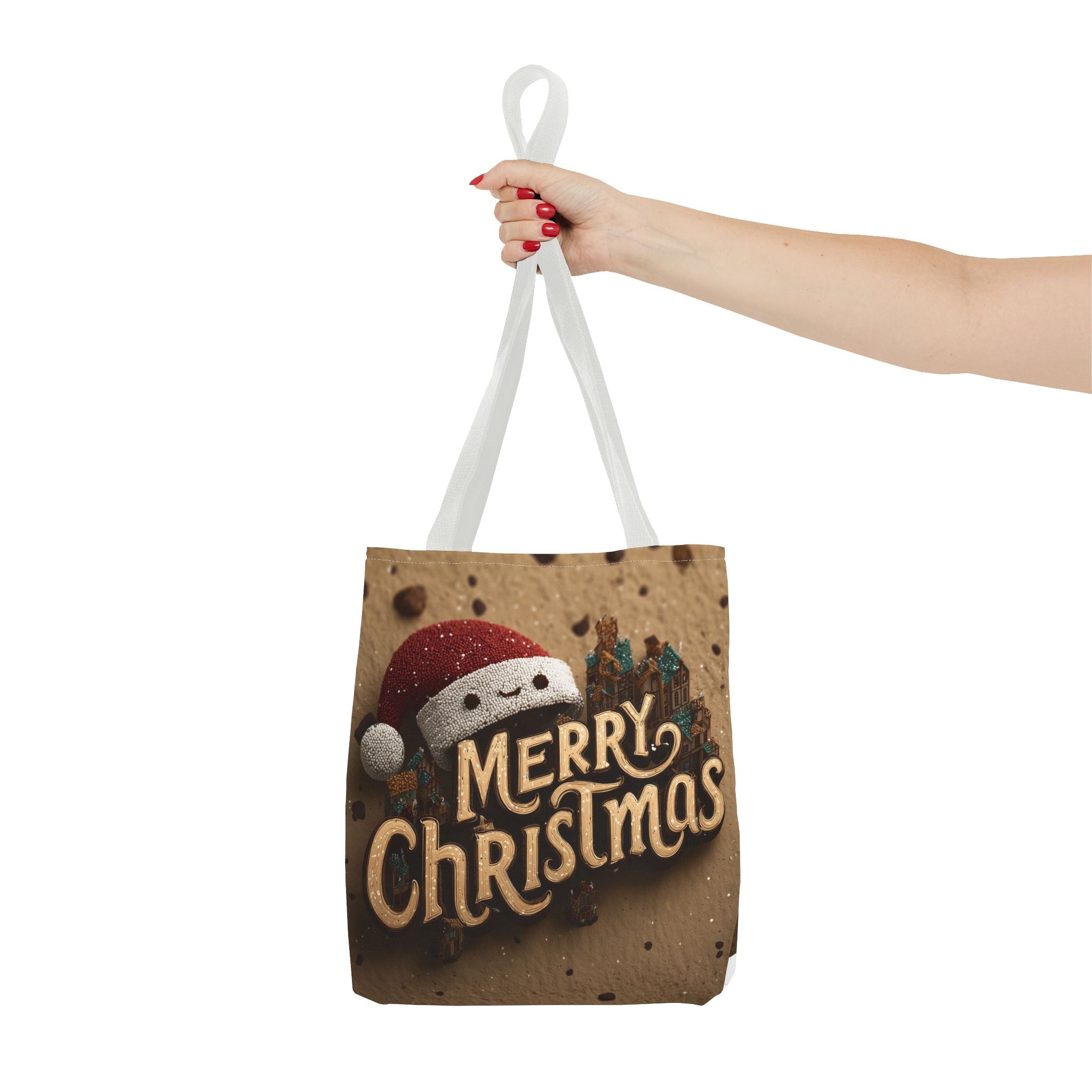 Cute Christmas Cookie Tote Bag (AOP)