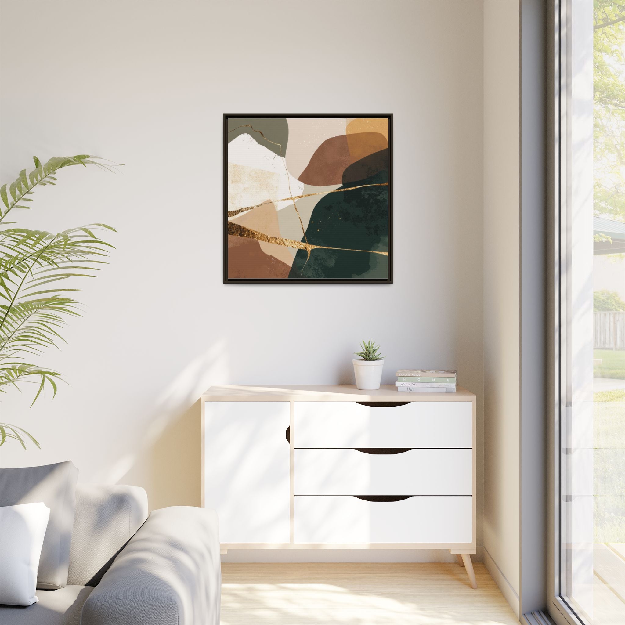 Geological Whispers: Organic Abstractions, Metallic Landscapes, Contemporary Minimalist Design   |   Custom Orders Accepted