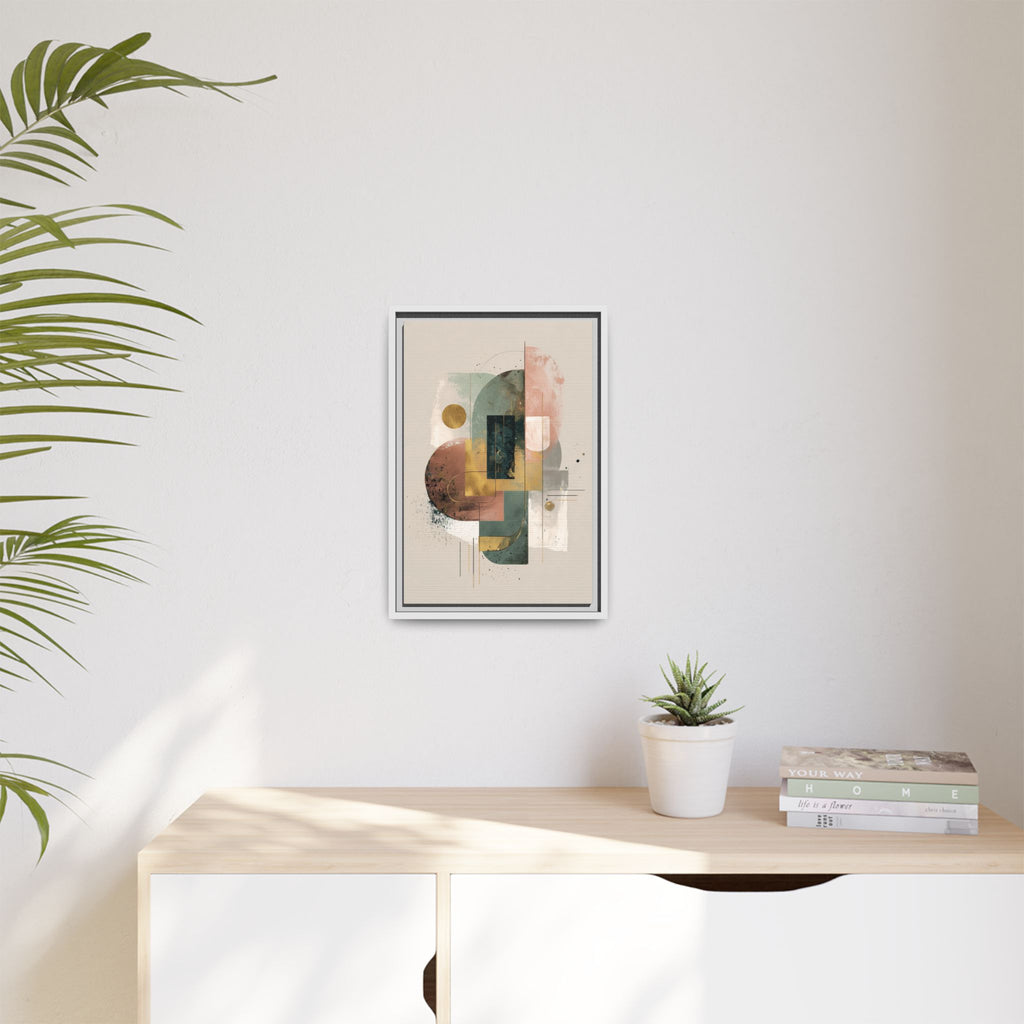 Organic Geometries: Fragmented Forms, Digital Abstract Composition, Layered Minimalist Art   |   Custom Orders Accepted