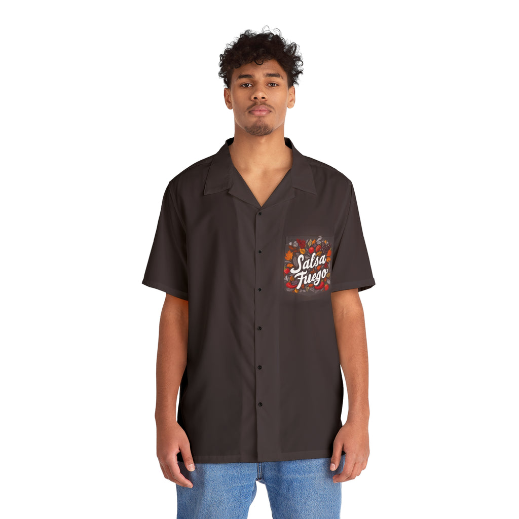 Salsa Fuego Hawaiian Shirt - Latin Dancing Shirt
