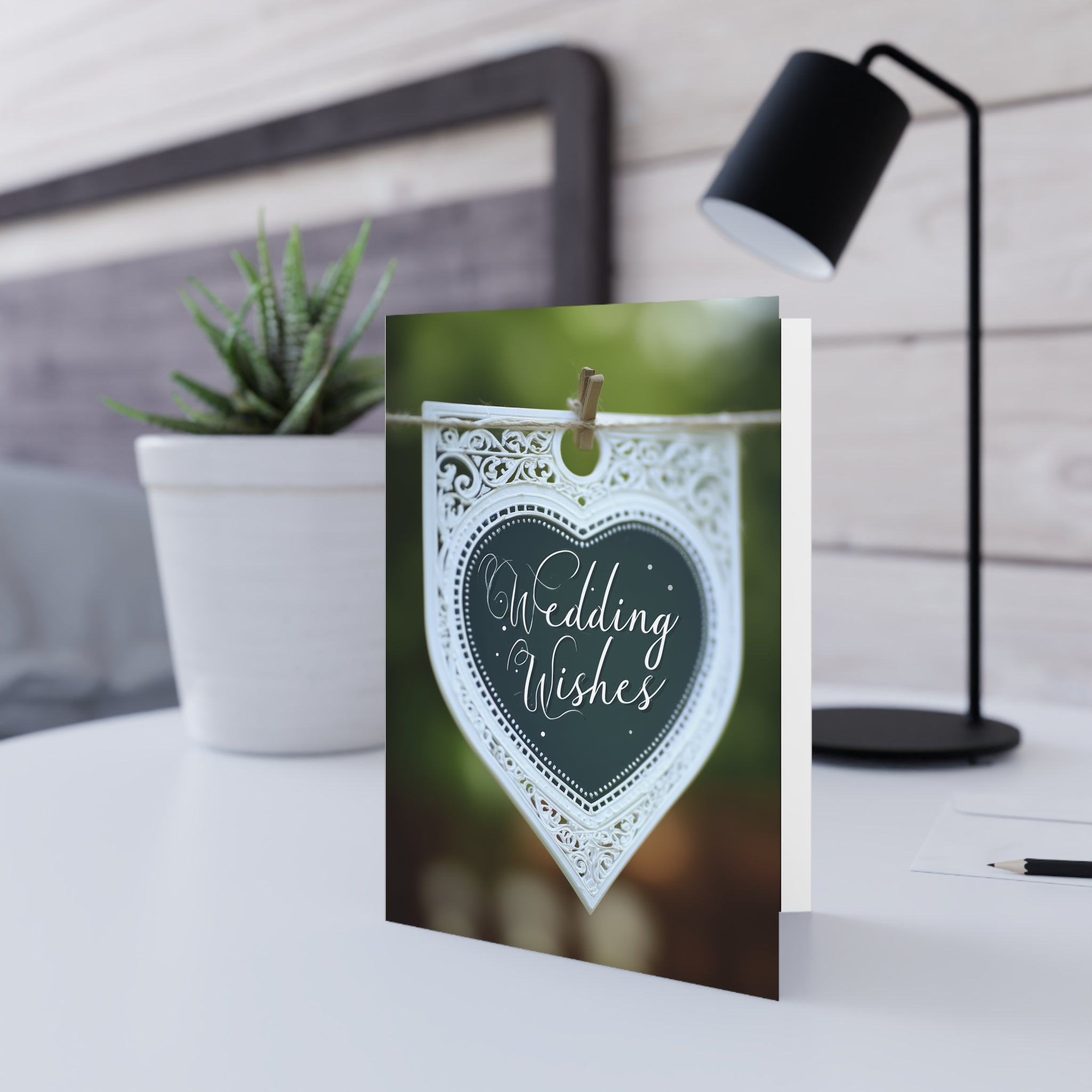 Wedding Wishes Greeting Card
