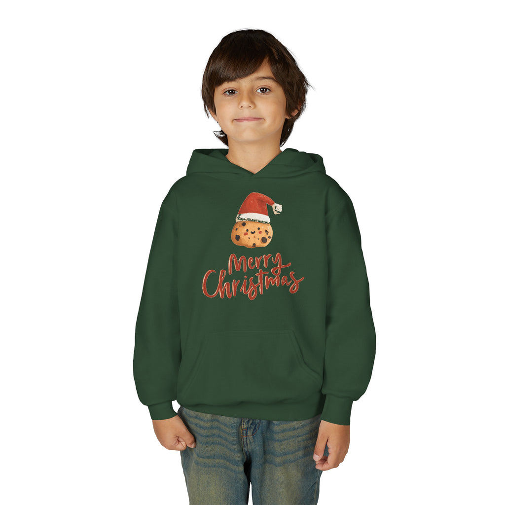 Christmas Cookie Youth Heavy Blend Hooded Sweatshirt
