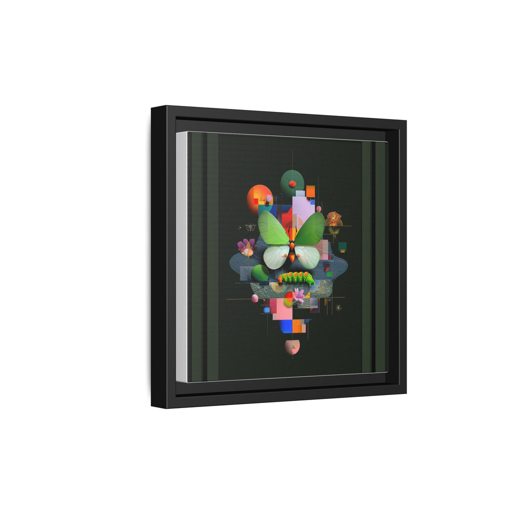 Metamorphosis Geometry Framed Print : Digital Nature Synthesis, Butterfly Abstraction   |  Personalized & Custom Orders Available
