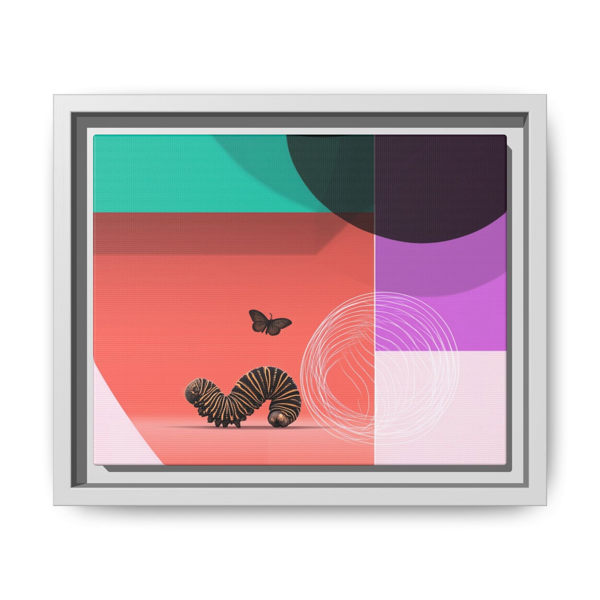 Metamorphosis in Color: Geometric Butterfly Transformation, Abstract Graphic Design   |    Custom Orders Available