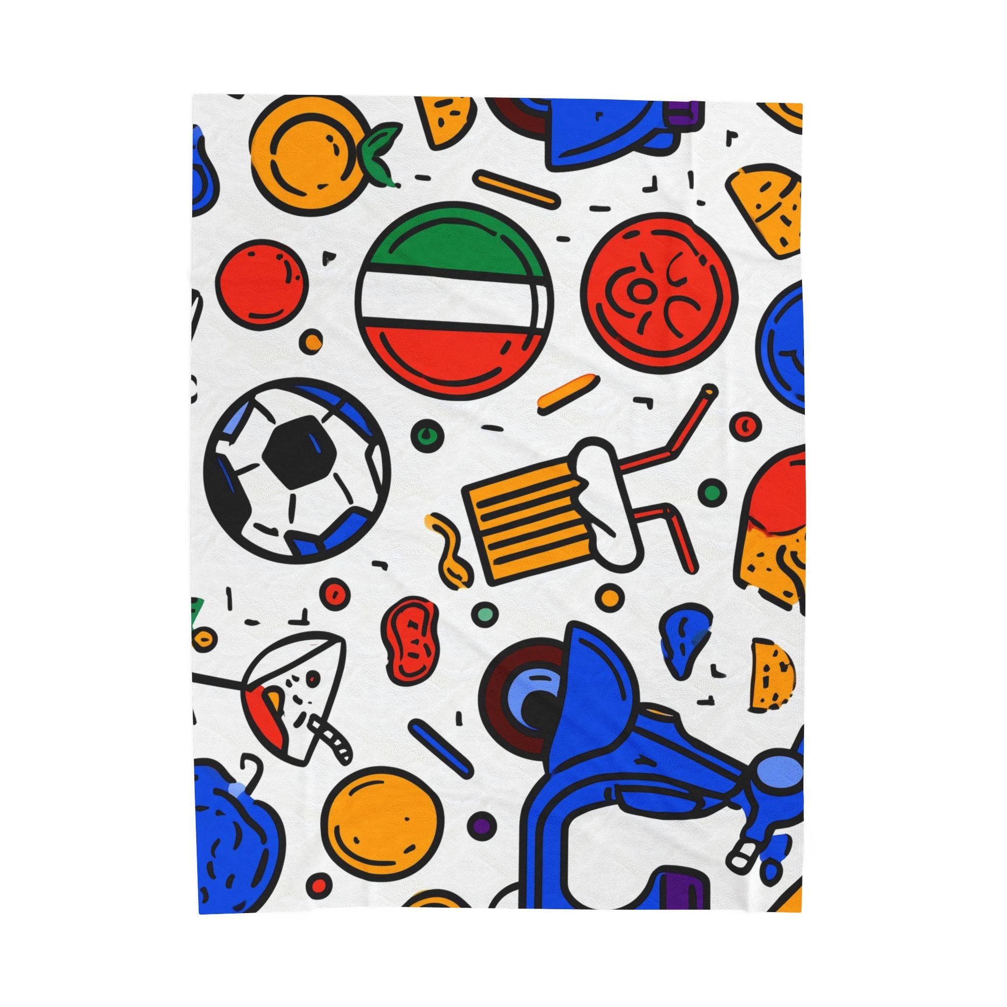 Dolce Vita Italiana: Vibrant Cultural Pattern, Italian Lifestyle Illustration   |   Custom Orders Accepted
