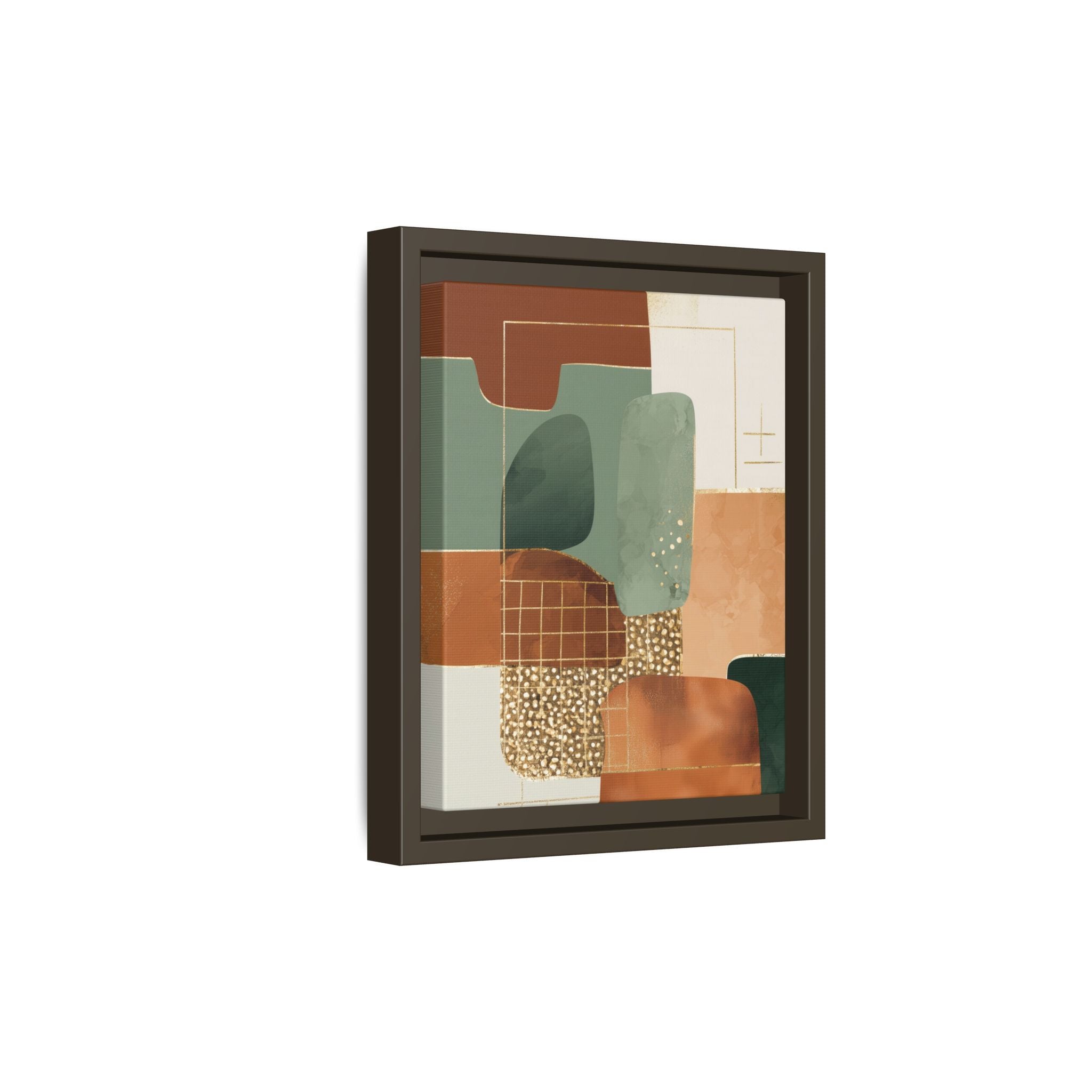 Geometric Harmony: Abstract Minimalist Art, Mid-Century Modern Design, Organic Shapes Composition   |   Custom Orders Accepted