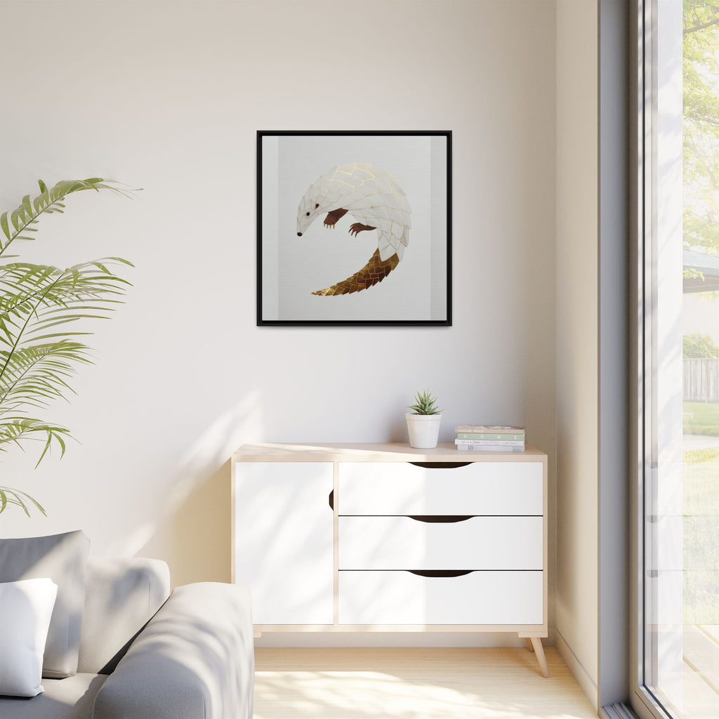 Geometric Hedgehog: Architectural Animal Portrait, Layered Geometric Illustration   |  Personalized & Custom Orders Available