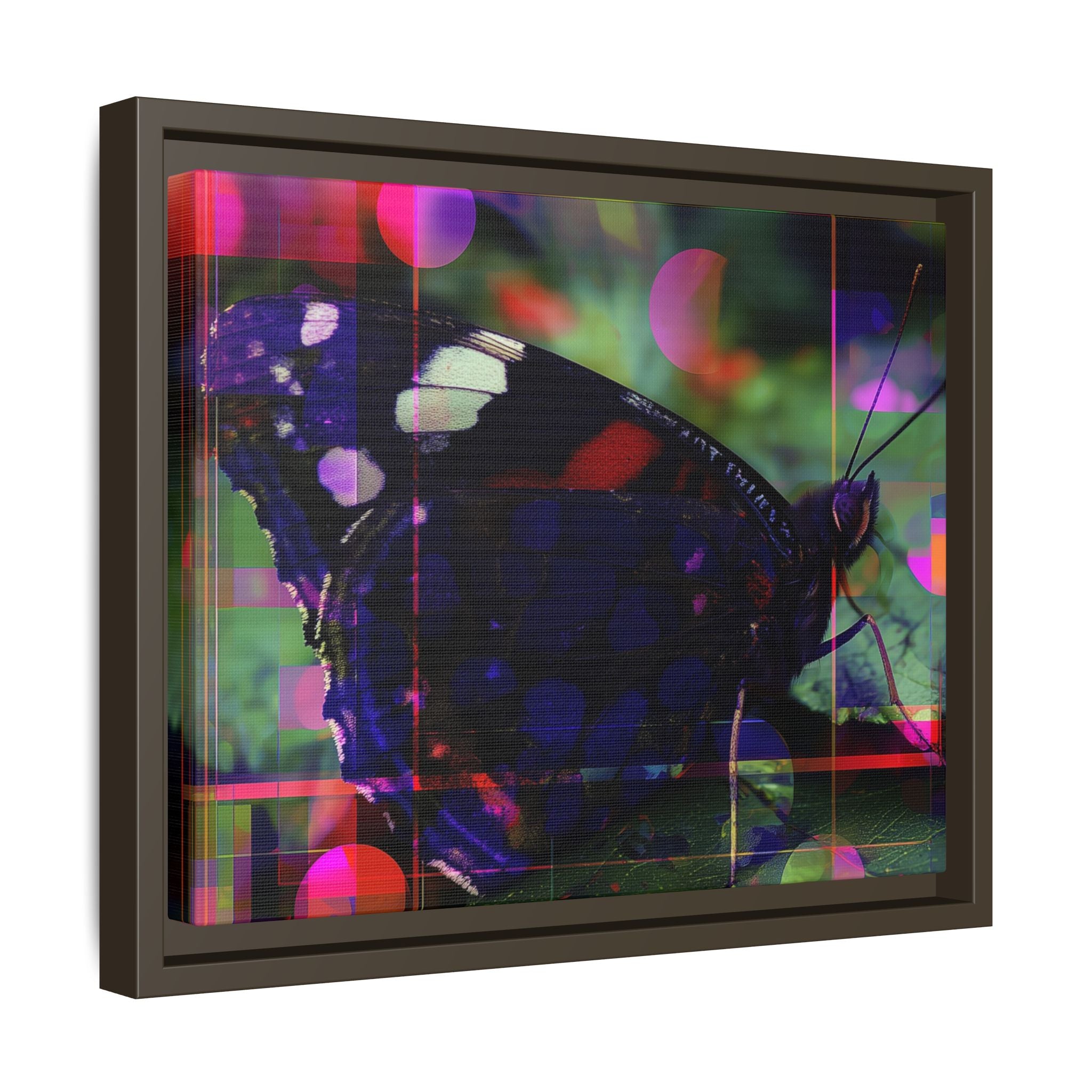 Metamorphic Glitch: Digital Nature Remix, Butterfly Geometric Distortion   |    Custom Orders Available