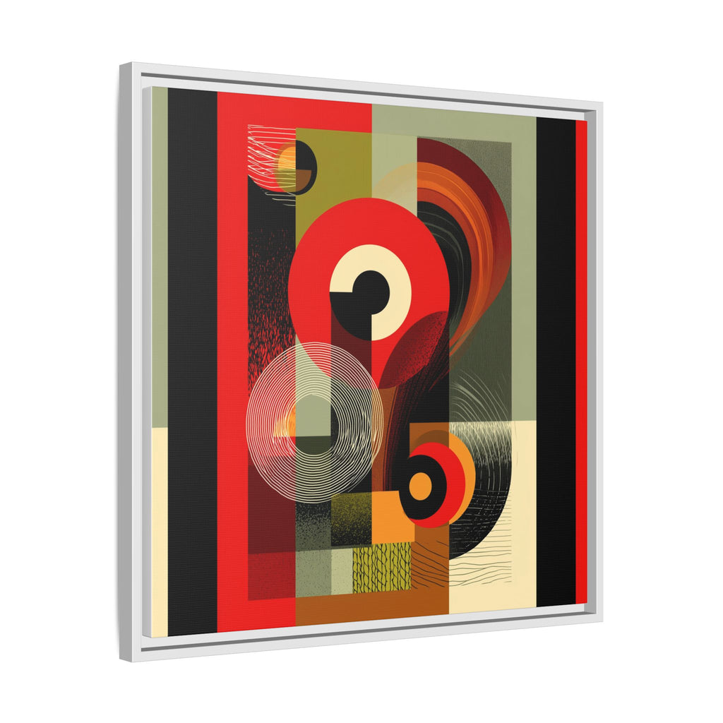 Chromatic Geometrics: Abstract Constructivist Composition, Modernist Color Blocking, Layered Circular Forms   |   Custom Orders Accepted