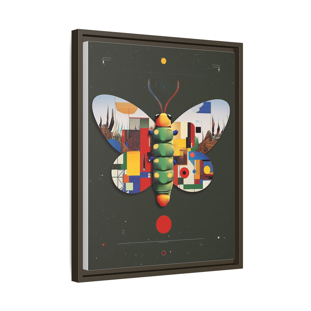 Geometric Butterfly: Bauhaus Digital Mosaic, Technological Nature Composition   |    Custom Orders Available