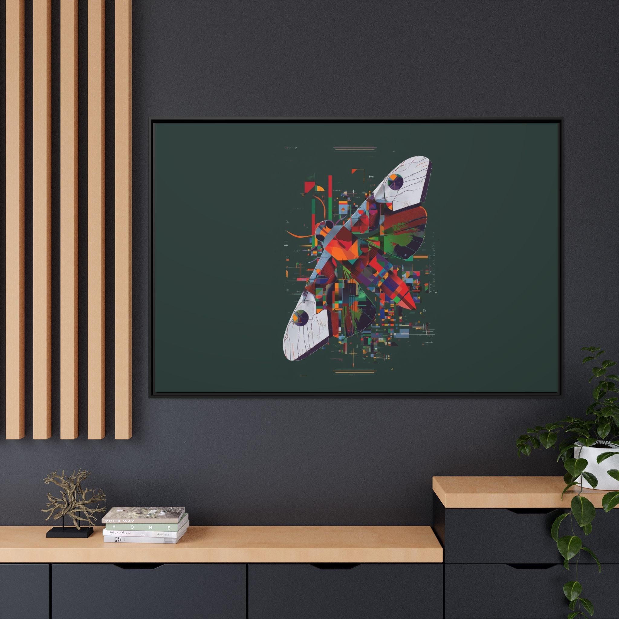 Butterfly Deconstruction: Geometric Digital Art, Pixelated Abstract Butterfly Wings   |    Custom Orders Available
