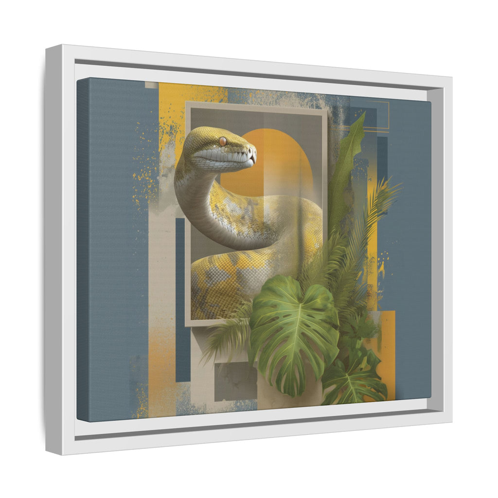 Serpent in Geometrics: Tropical Graphic Design, Modern Nature Illustration   |    Custom Orders Available