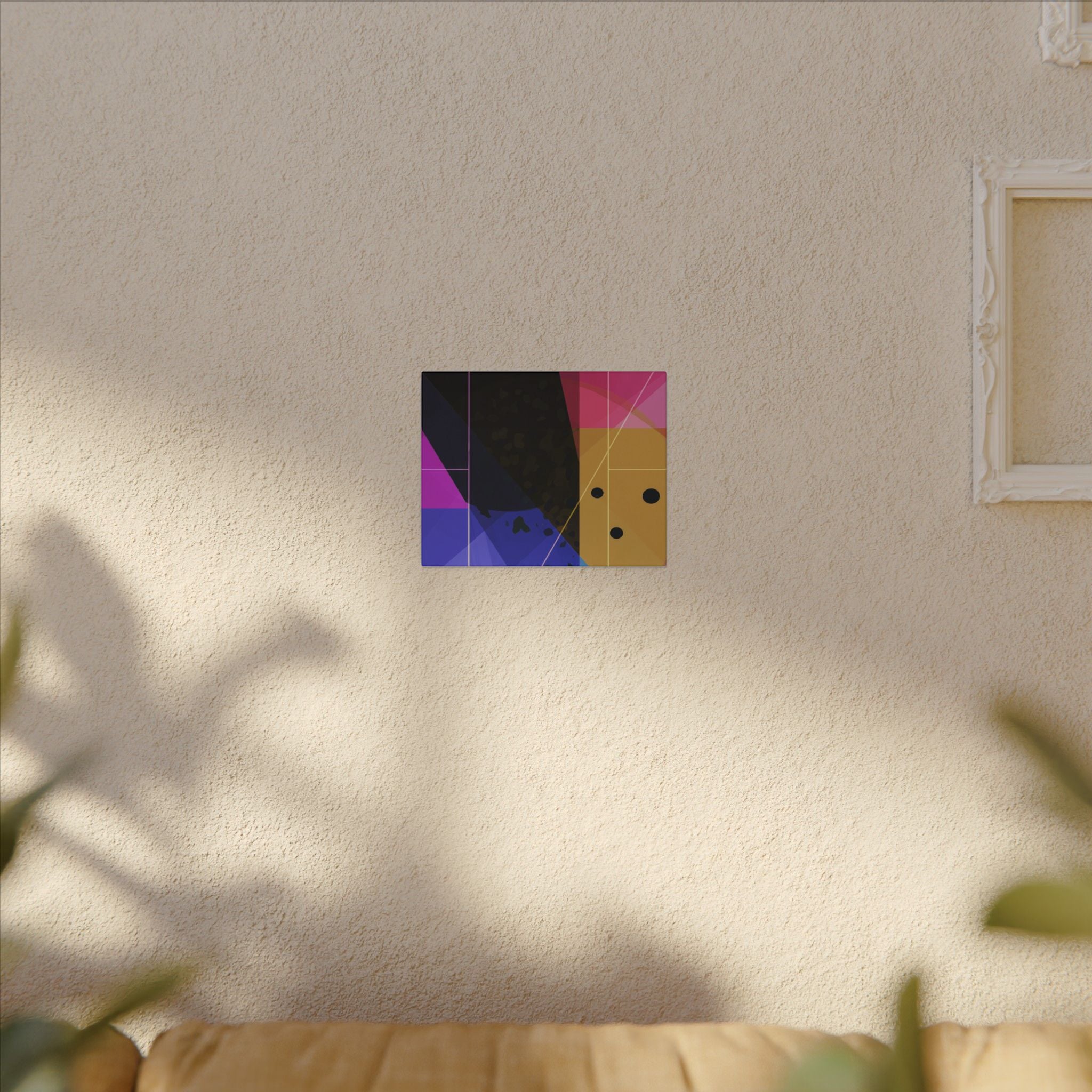 Geometric Intersections: Angular Minimalism, Digital Constructivism, Chromatic Grid Composition   |   Custom Orders Accepted