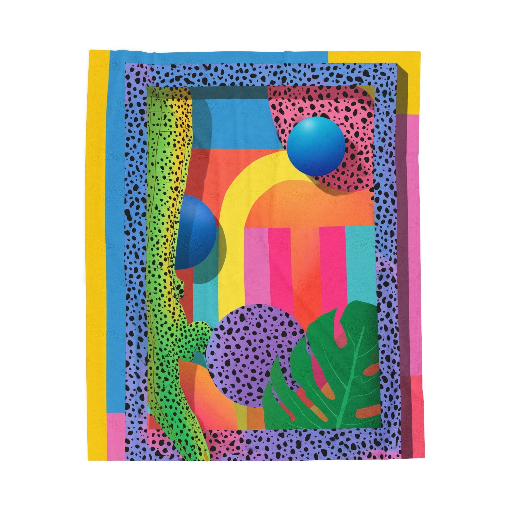 Memphis Dreamscape: Geometric Kaleidoscope, Abstract Digital Design   |    Custom Orders Available