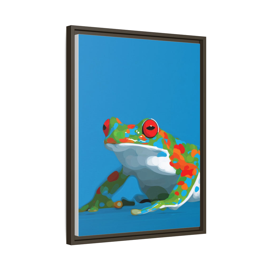 Mosaic Frog: Geometric Wildlife Art, Colorful Amphibian Print   |    Custom Orders Available