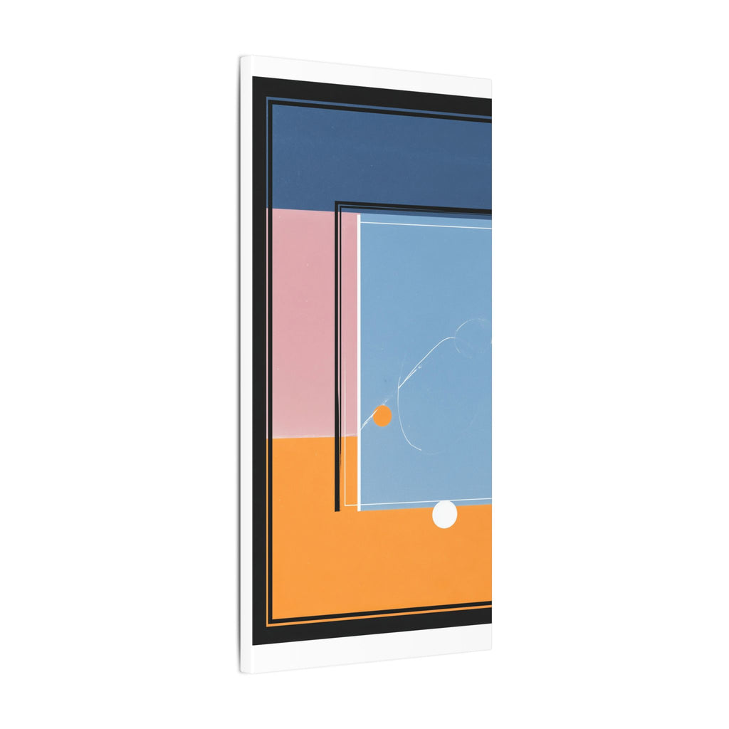 Geometric Harmony: Abstract Minimalist Composition, Modernist Color Fields, Constructivist Design Principles   |   Custom Orders Accepted