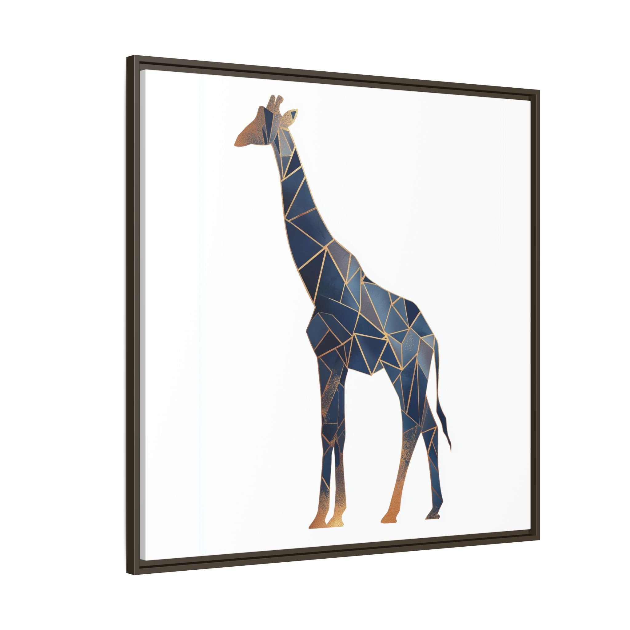 Geometric Giraffe: Modern Wildlife Art, Angular Minimalist Design   |  Personalized & Custom Orders Available