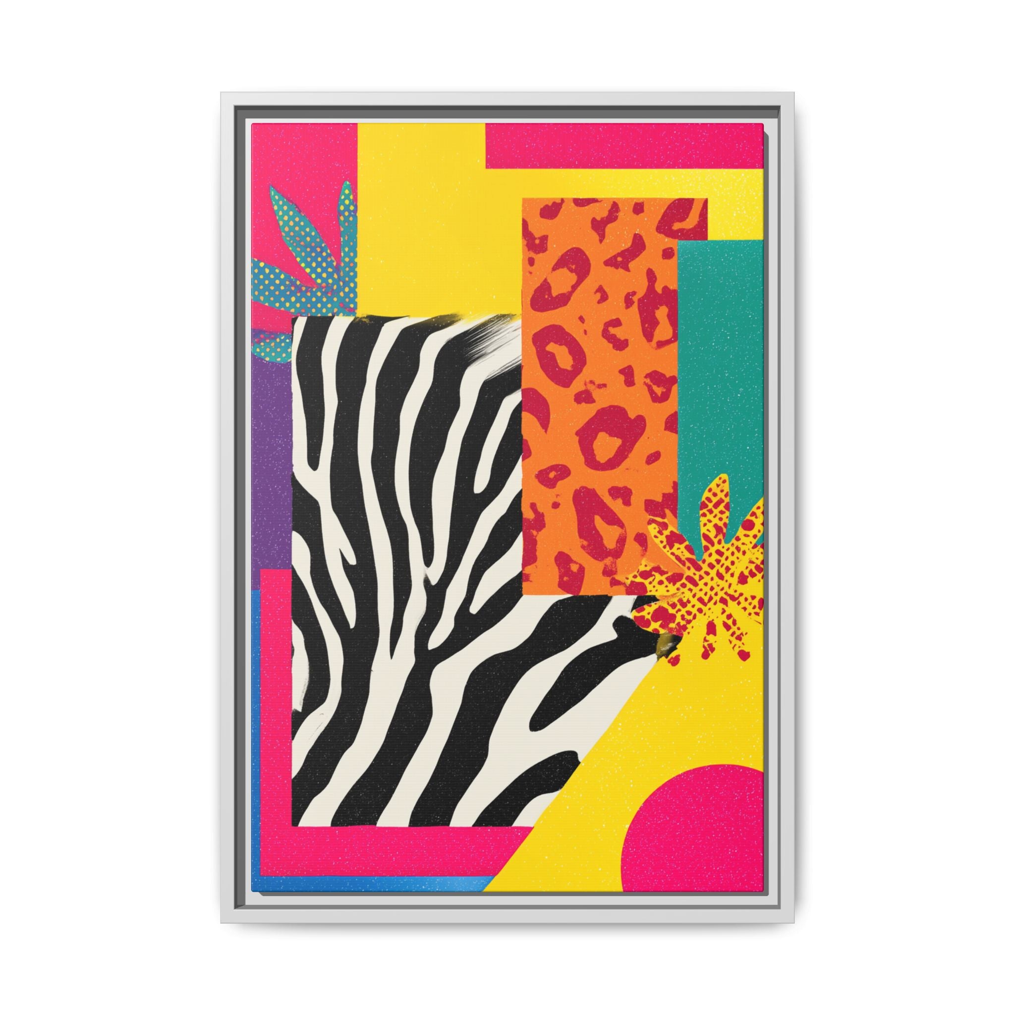 Vibrant Framed Art Print, Colorful Wall Decor, Modern Home Art, Statement Piece for Living Room, Unique Gift, Boho Decor