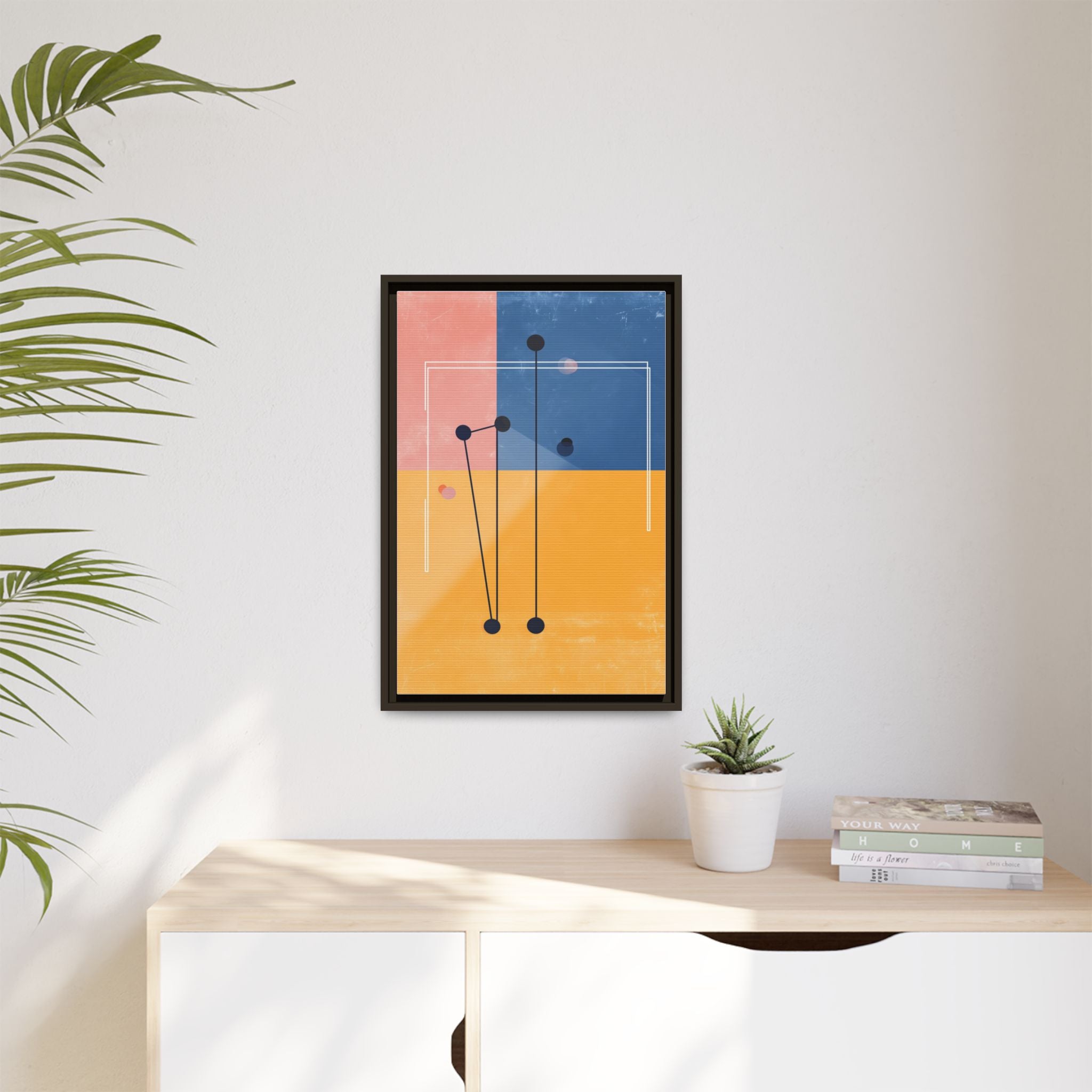 Nexus of Connection: Geometric Abstraction, Modernist Composition, Digital Color Blocks   |   Custom Orders Accepted