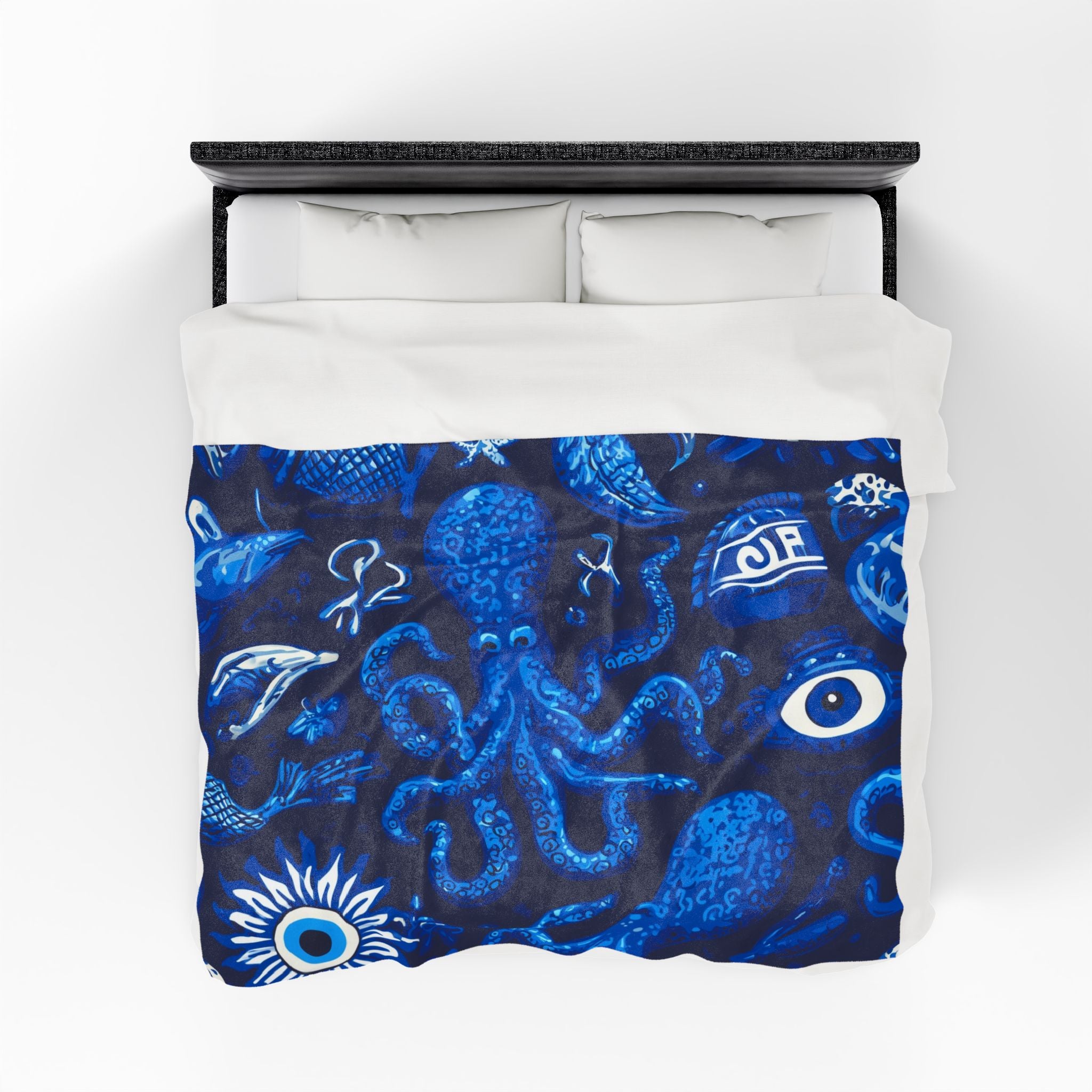 Depths of the Nazar: Oceanic Patterns, Blue Ceramic Symbolism   |   Custom Orders Accepted