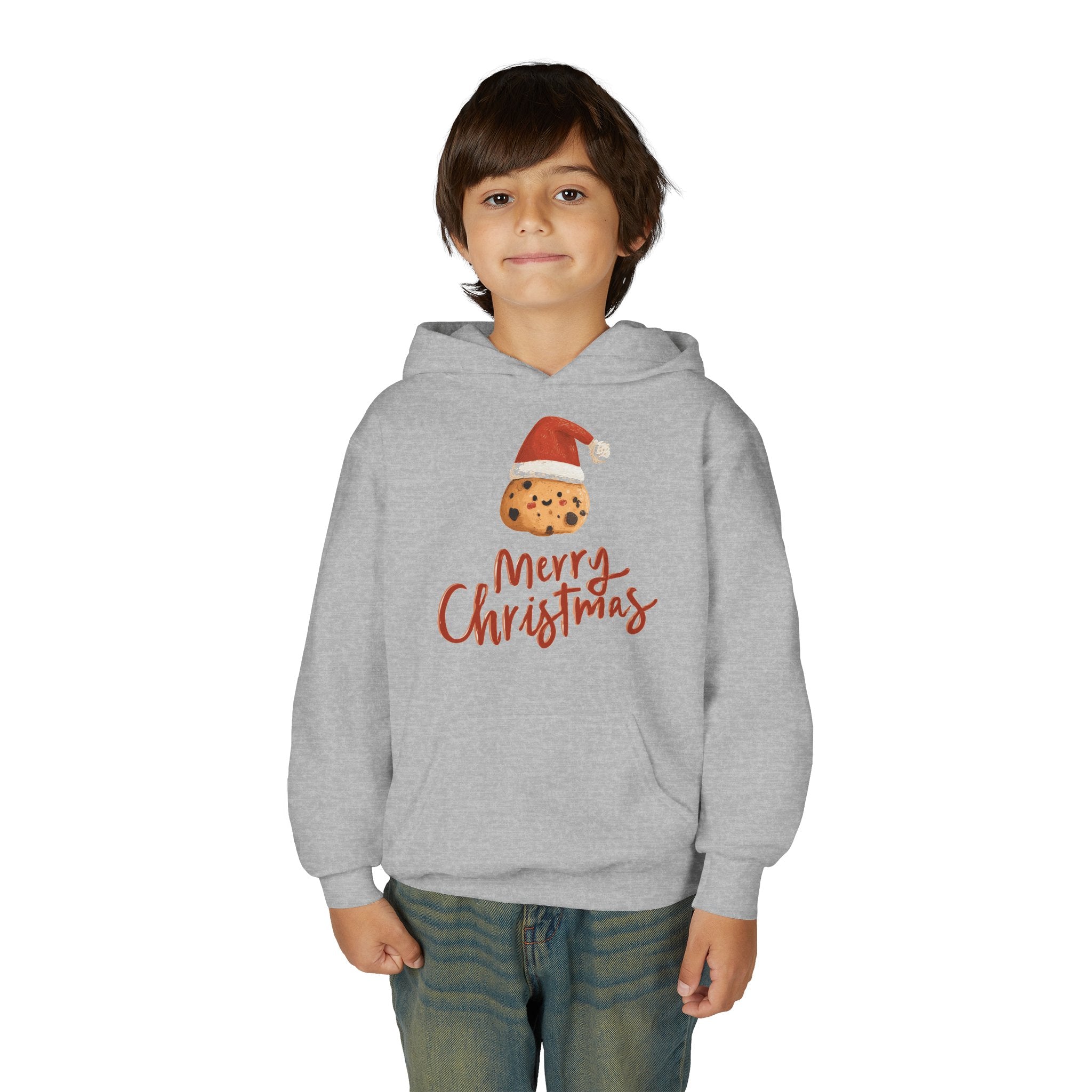 Christmas Cookie Youth Heavy Blend Hooded Sweatshirt